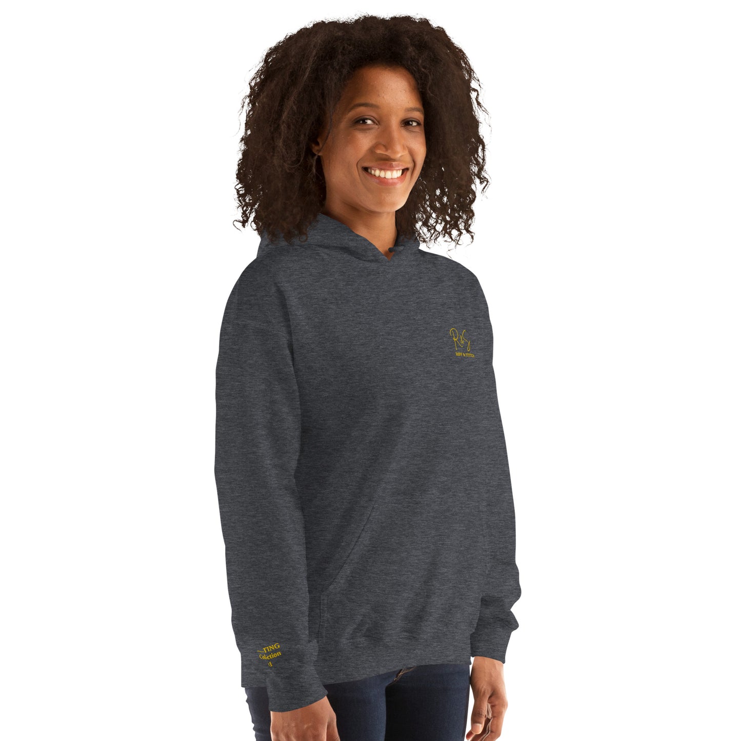 #1 Acoustic Embroidered logo- Melting Collection - Unisex Hoodie