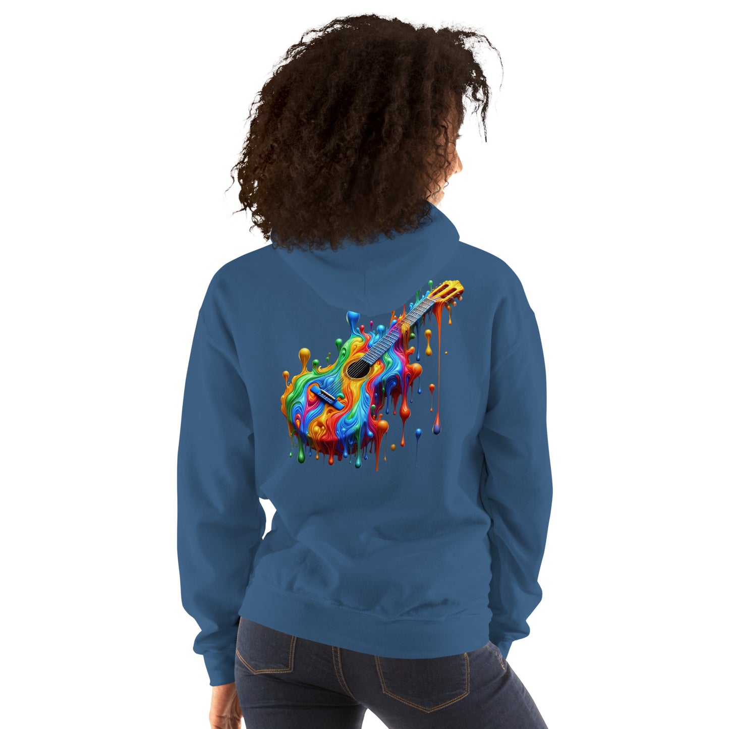 #1 Acoustic Embroidered logo- Melting Collection - Unisex Hoodie
