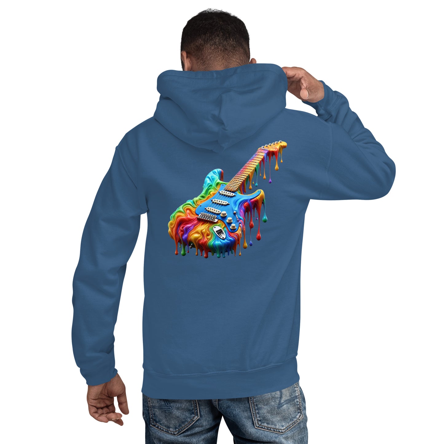 #2 Electric Embroidered logo- Melting Collection - Unisex Hoodie