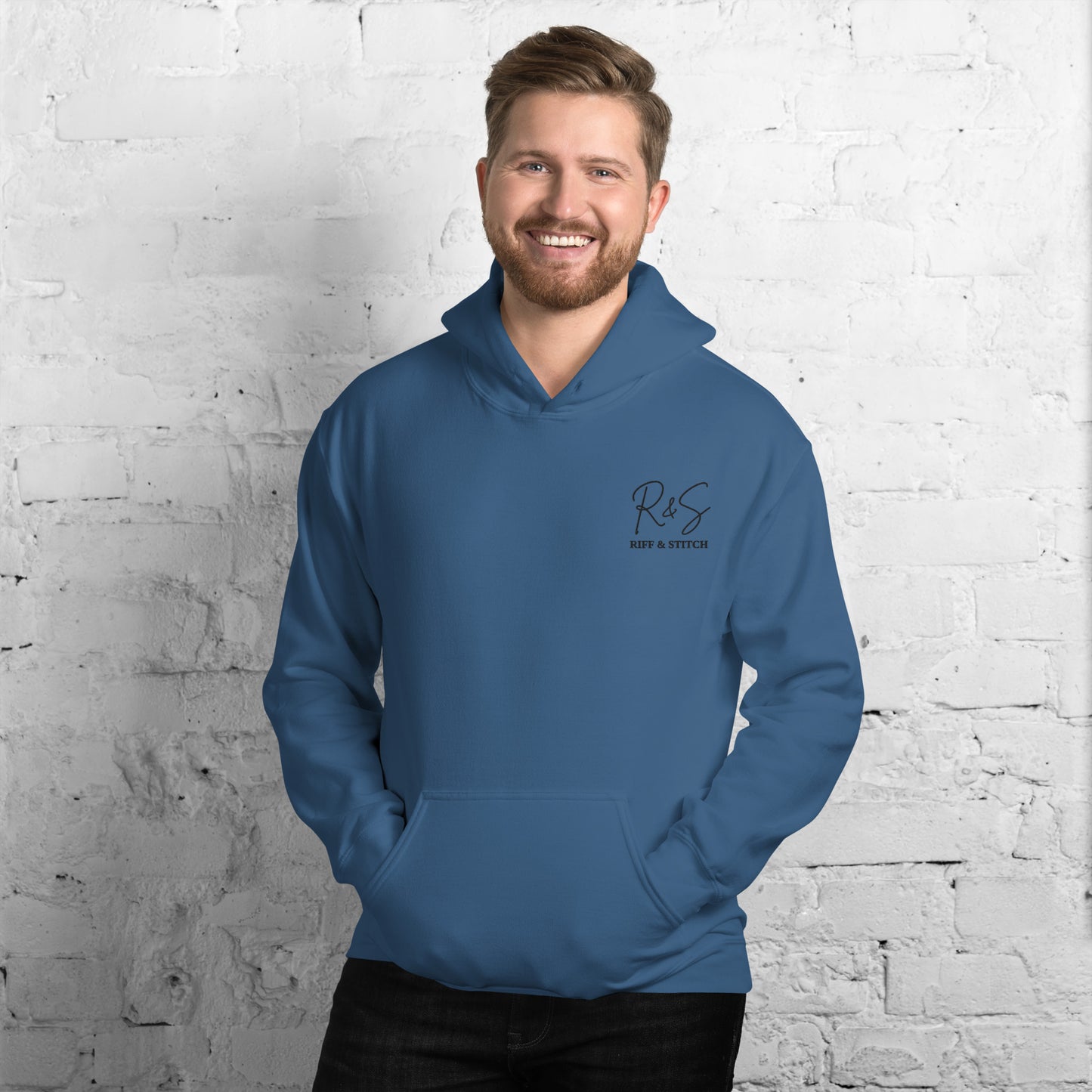 #1 Drums Embroidered logo- Flame Collection - Unisex Hoodie
