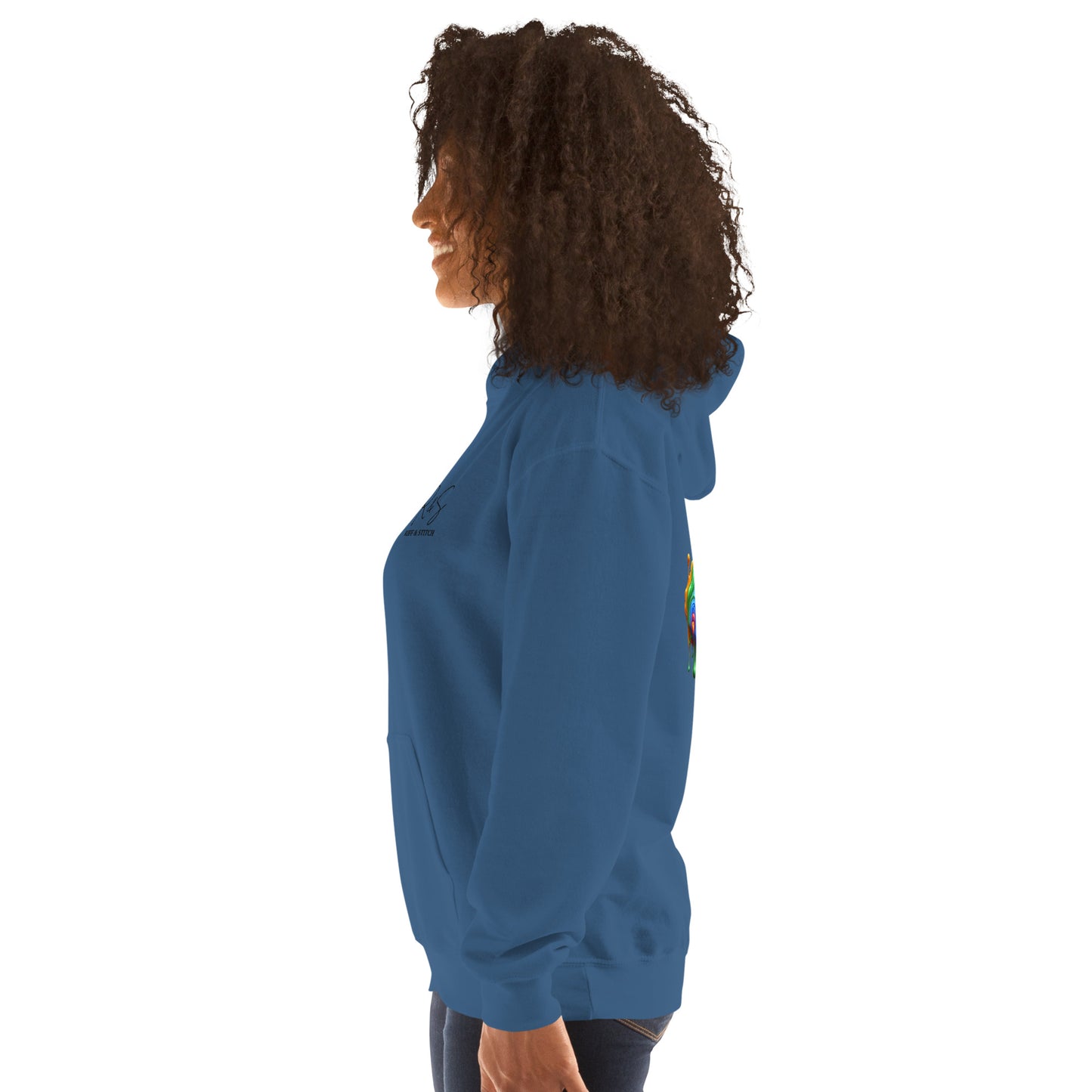 #1 Acoustic Embroidered logo- Melting Collection - Unisex Hoodie