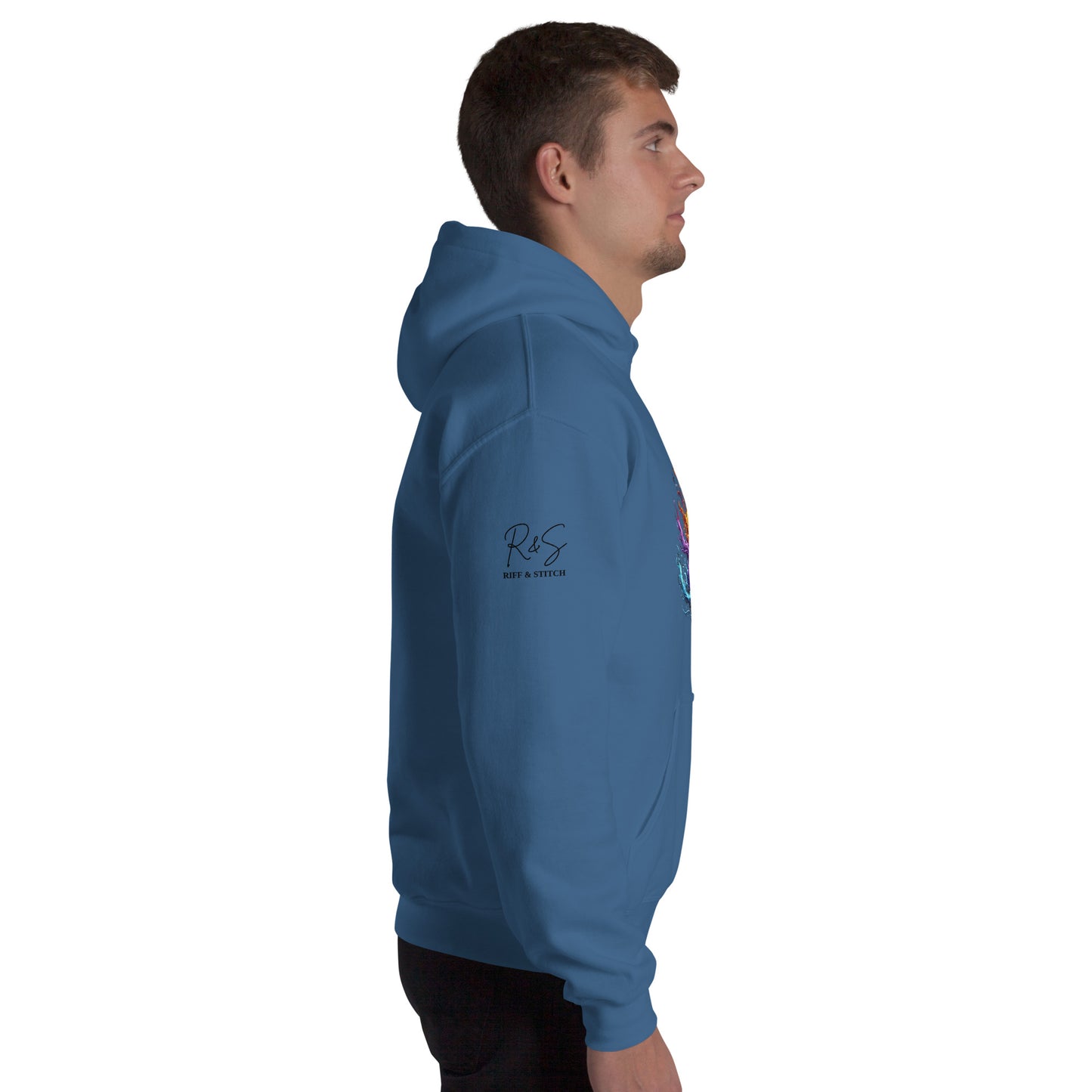 #2 Guitar - Flame Collection - Unisex Hoodie