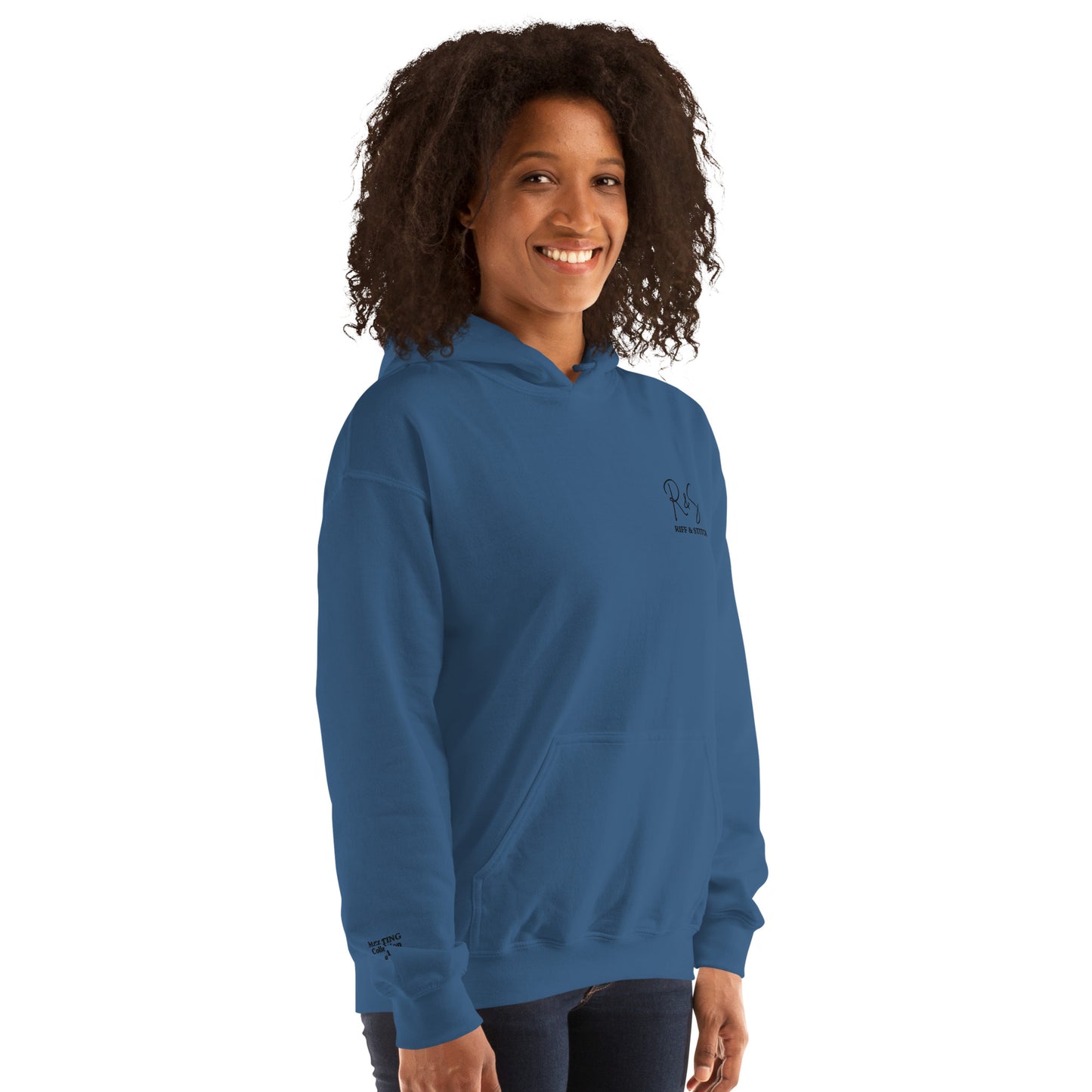 #1 Acoustic Embroidered logo- Melting Collection - Unisex Hoodie