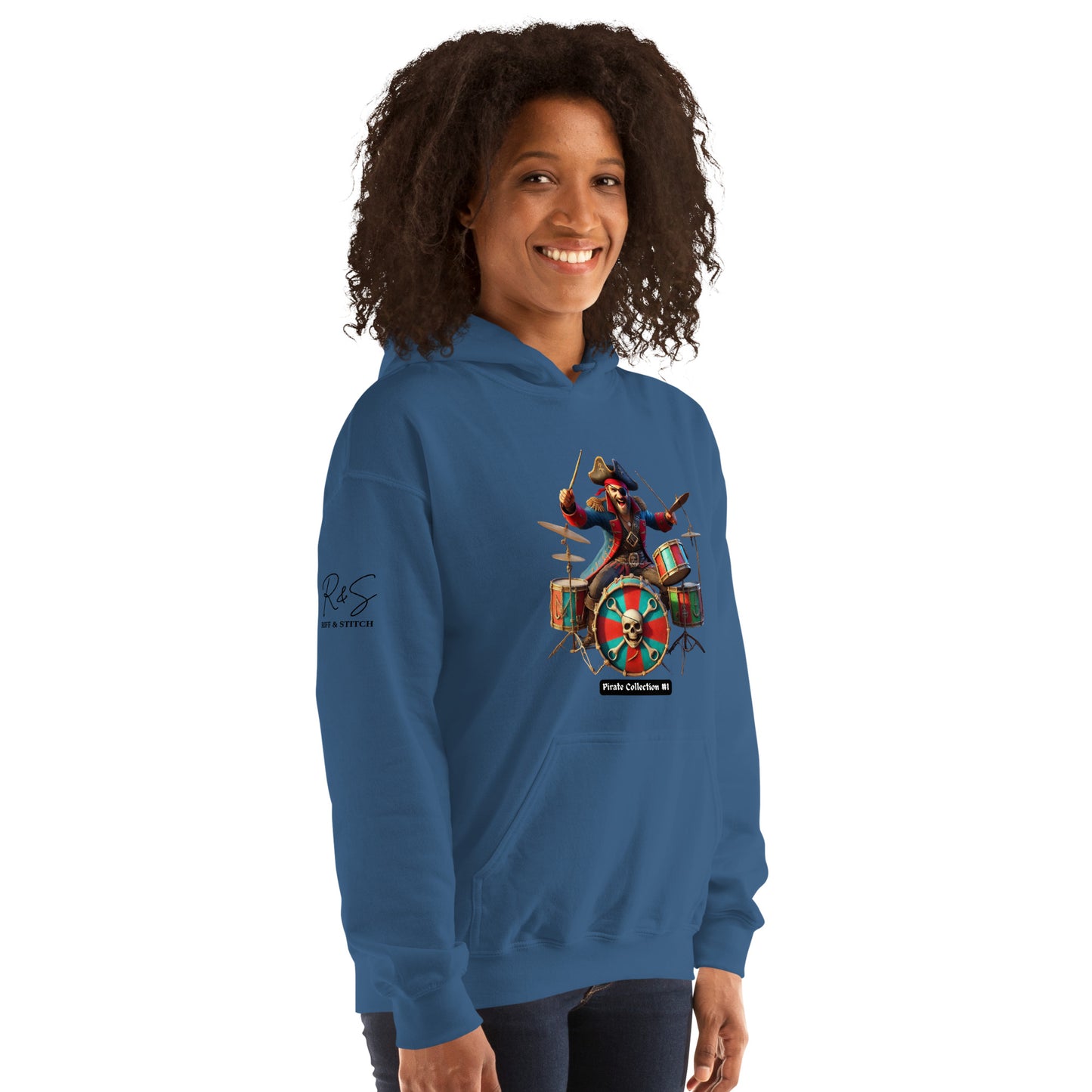 #1 Pirate Collection - Drummer Hoodie