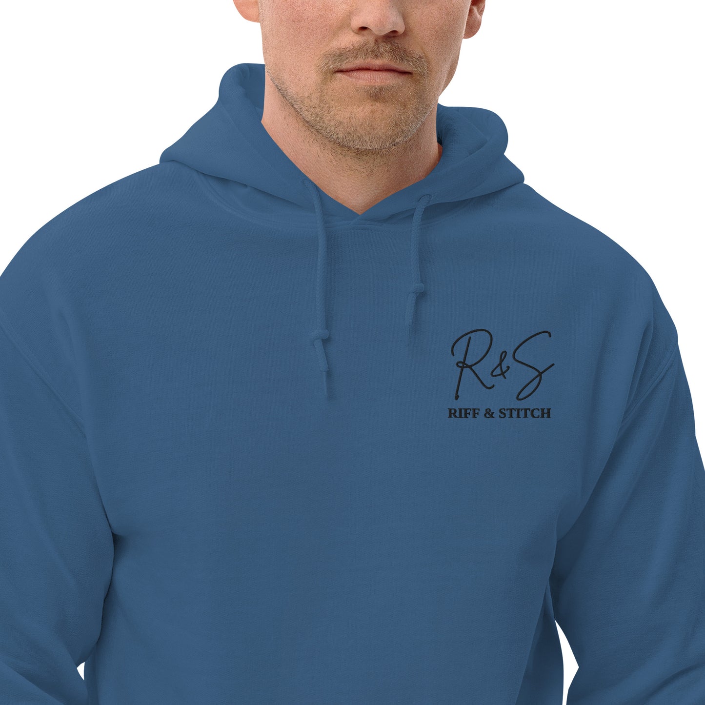 #4 Mic Embroidered logo- Flame Collection - Unisex Hoodie