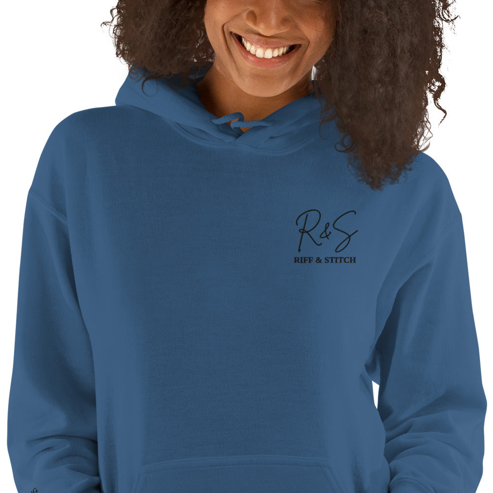 #1 Acoustic Embroidered logo- Melting Collection - Unisex Hoodie