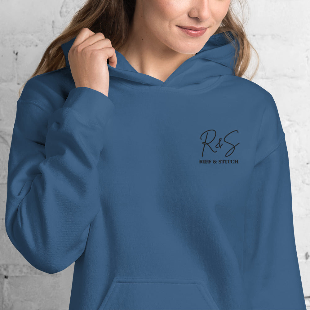 #4 Sitar Embroidered logo- Melting Collection - Unisex Hoodie