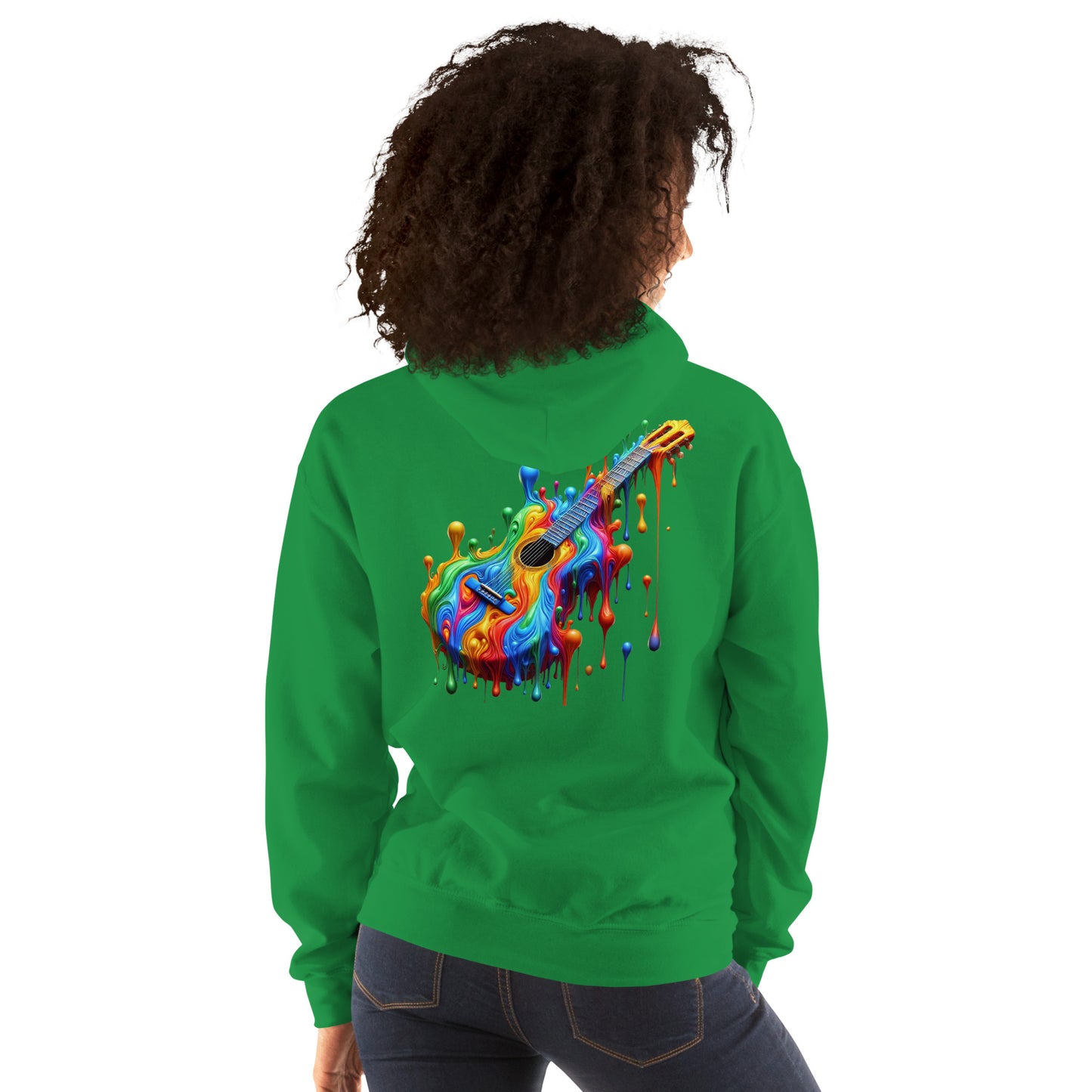 #1 Acoustic Embroidered logo- Melting Collection - Unisex Hoodie