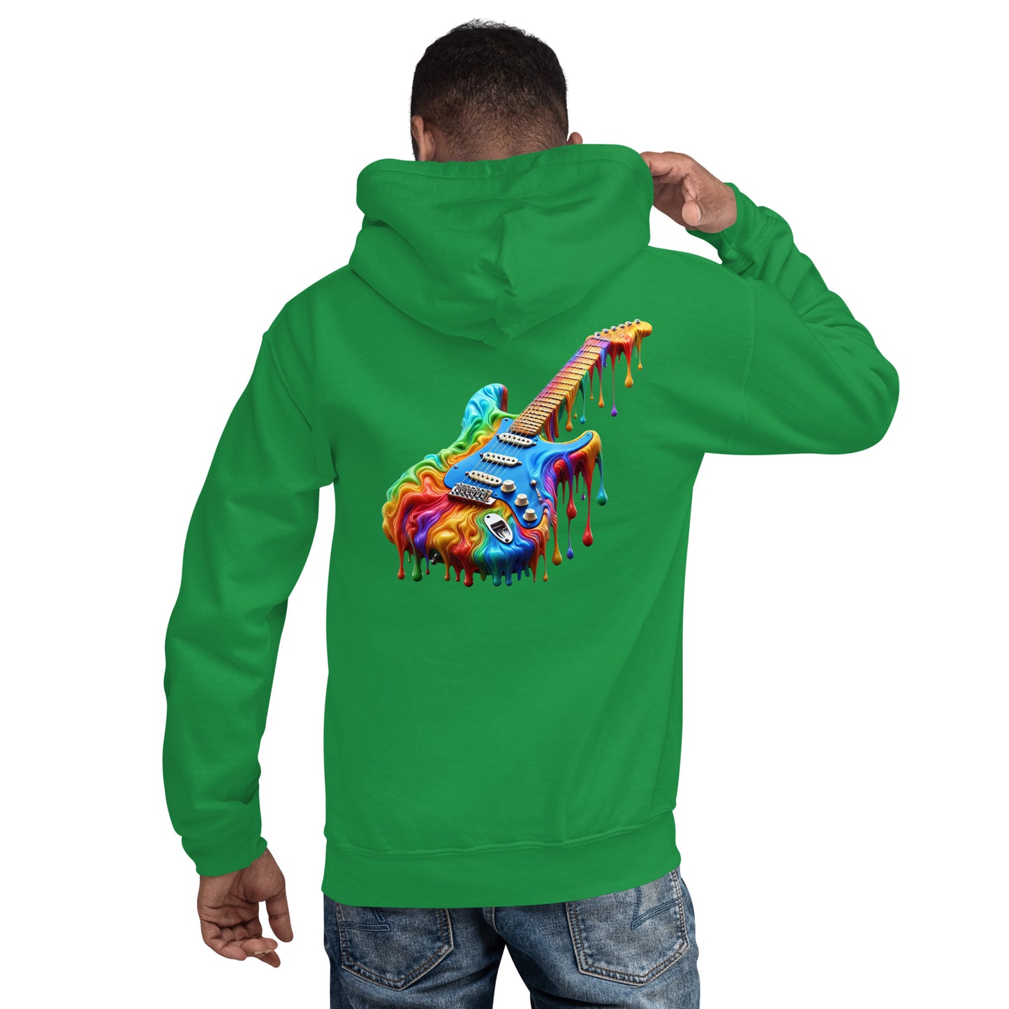 #2 Electric Embroidered logo- Melting Collection - Unisex Hoodie