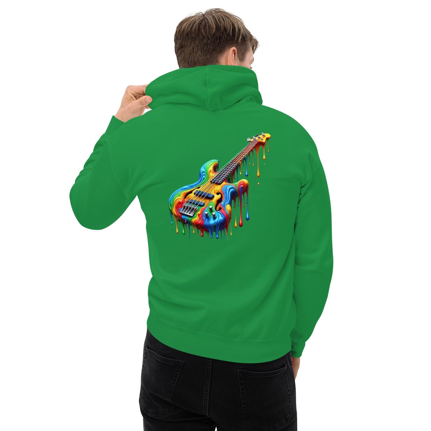#3 Bass Embroidered logo- Melting Collection - Unisex Hoodie