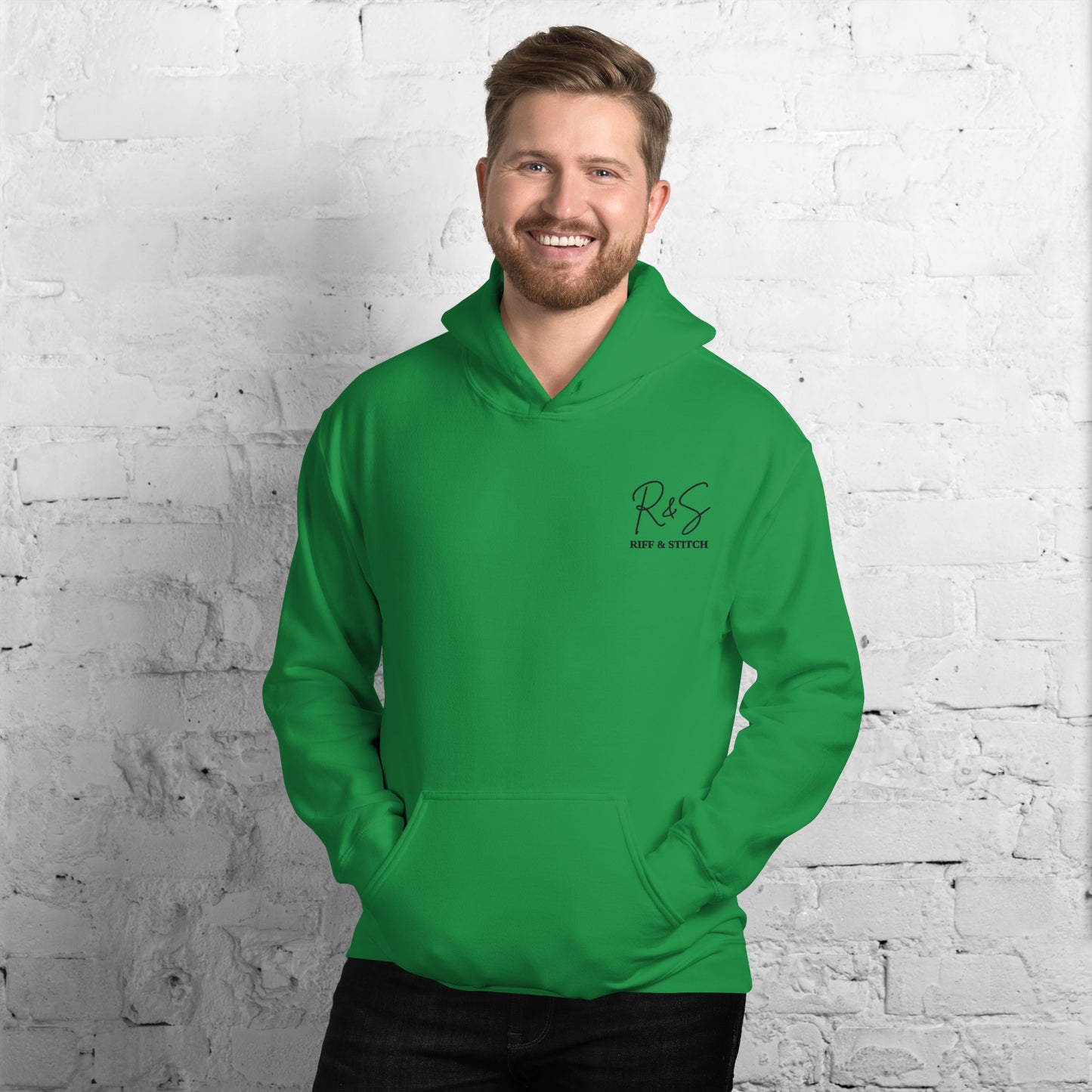 #1 Drums Embroidered logo- Flame Collection - Unisex Hoodie