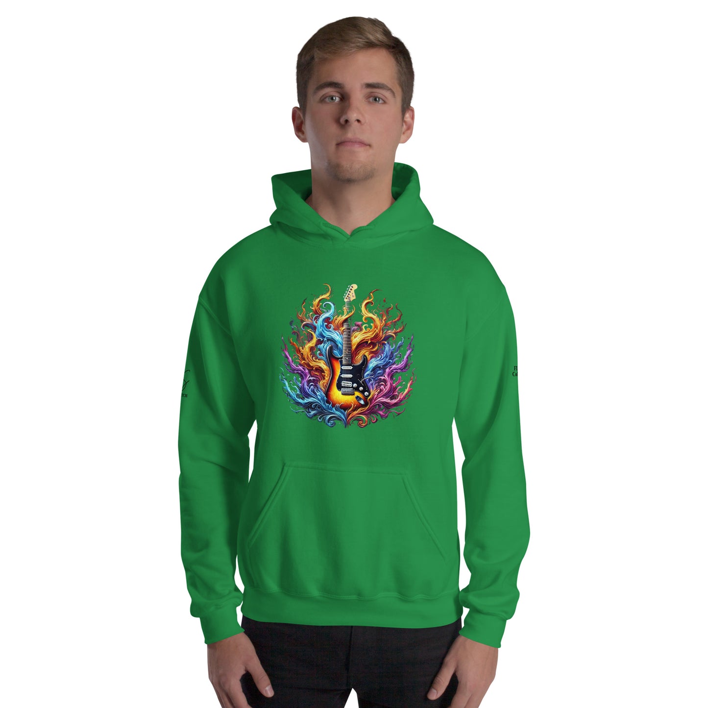 #2 Guitar - Flame Collection - Unisex Hoodie