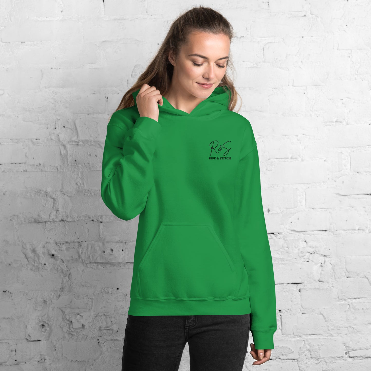 #4 Sitar Embroidered logo- Melting Collection - Unisex Hoodie