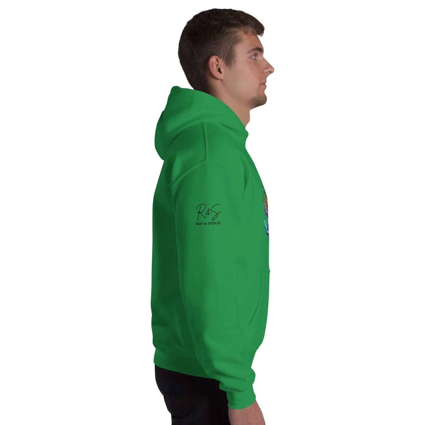 #2 Guitar - Flame Collection - Unisex Hoodie