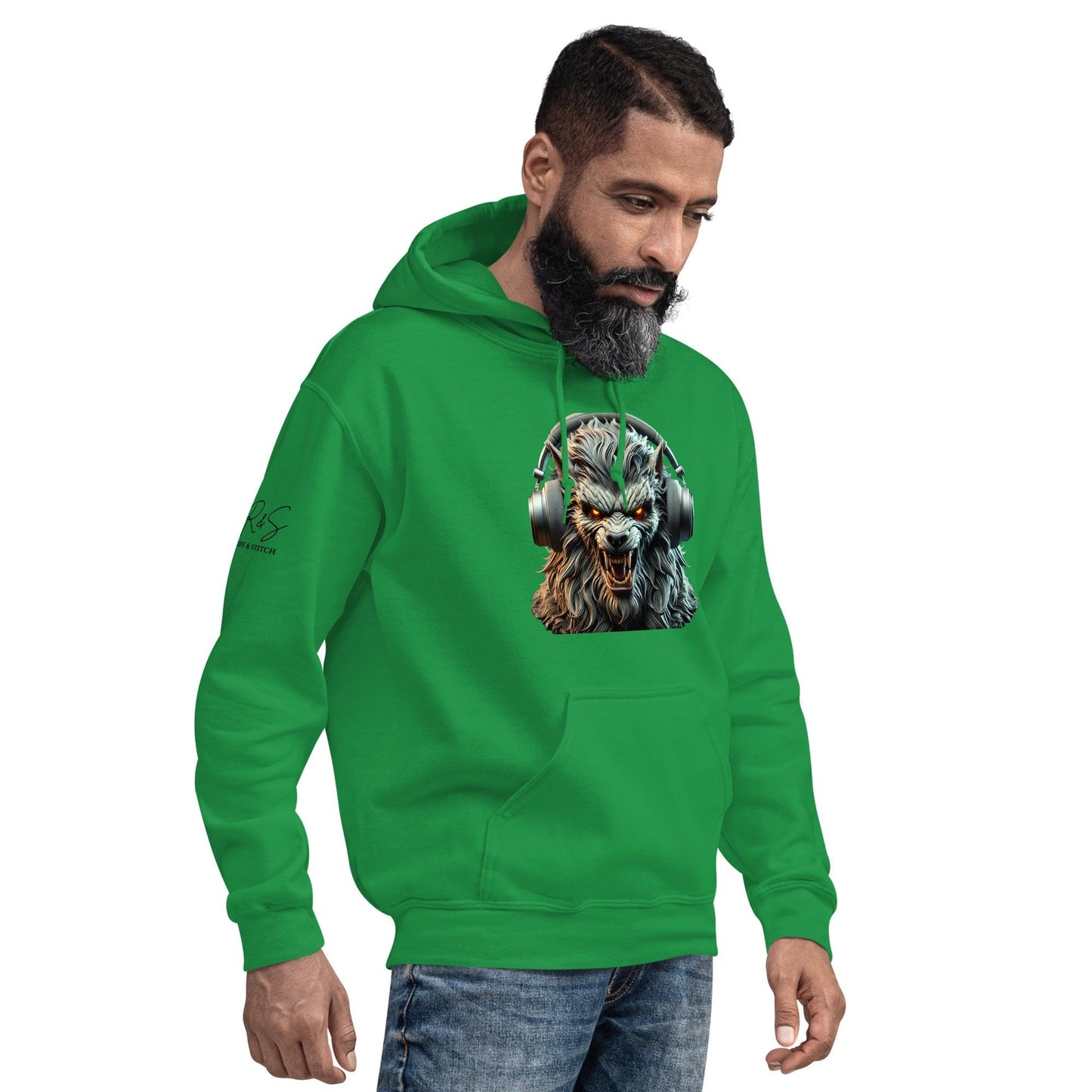 #4 Werewolf - Headphone Collection - Unisex Hoodie