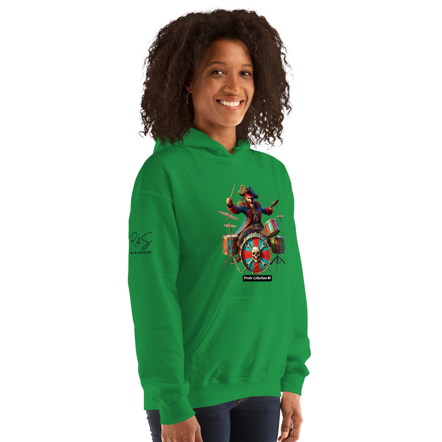 #1 Pirate Collection - Drummer Hoodie