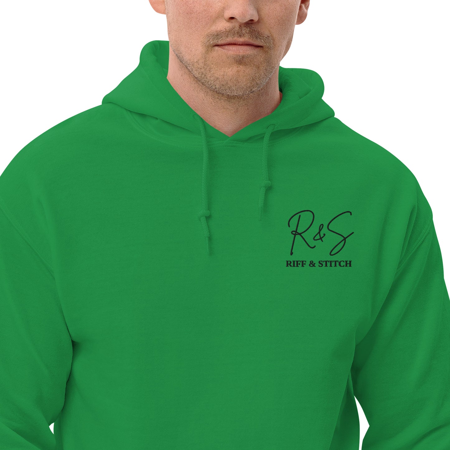 #4 Mic Embroidered logo- Flame Collection - Unisex Hoodie