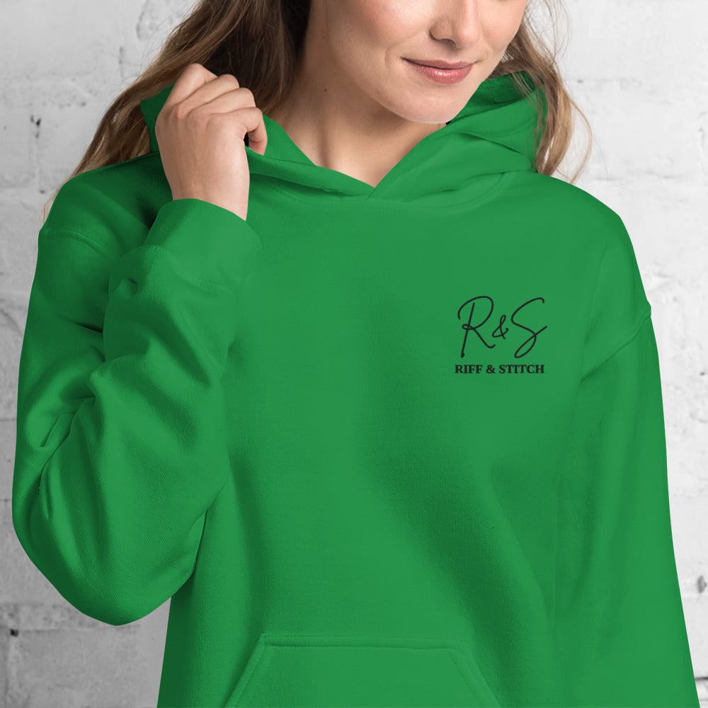 #4 Sitar Embroidered logo- Melting Collection - Unisex Hoodie