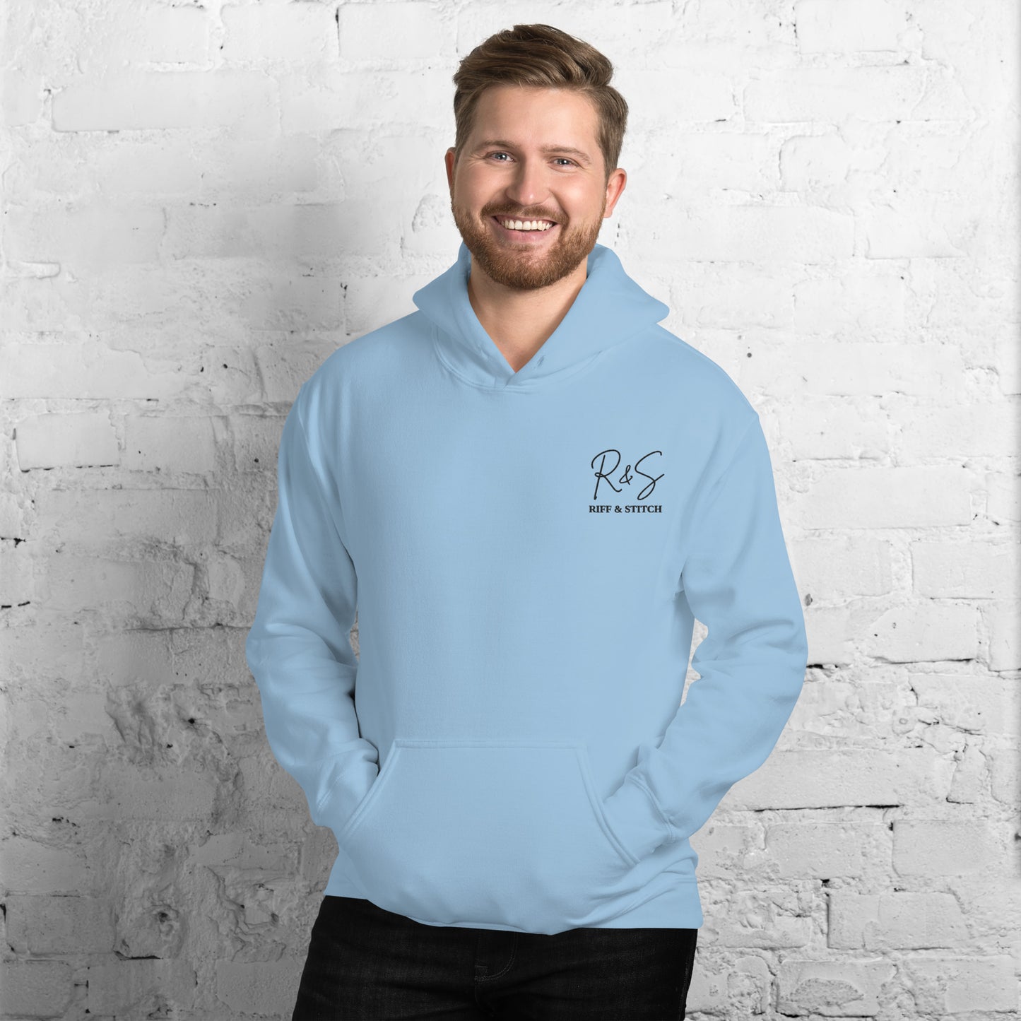 #1 Drums Embroidered logo- Flame Collection - Unisex Hoodie