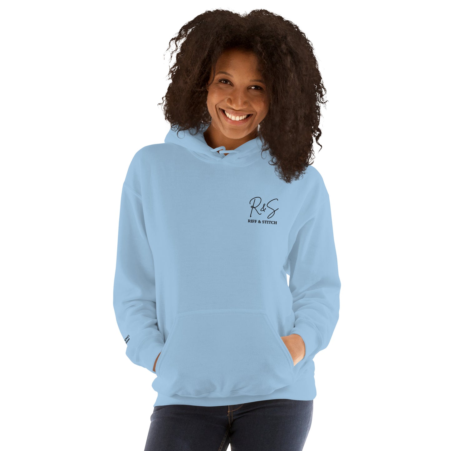 #1 Acoustic Embroidered logo- Melting Collection - Unisex Hoodie
