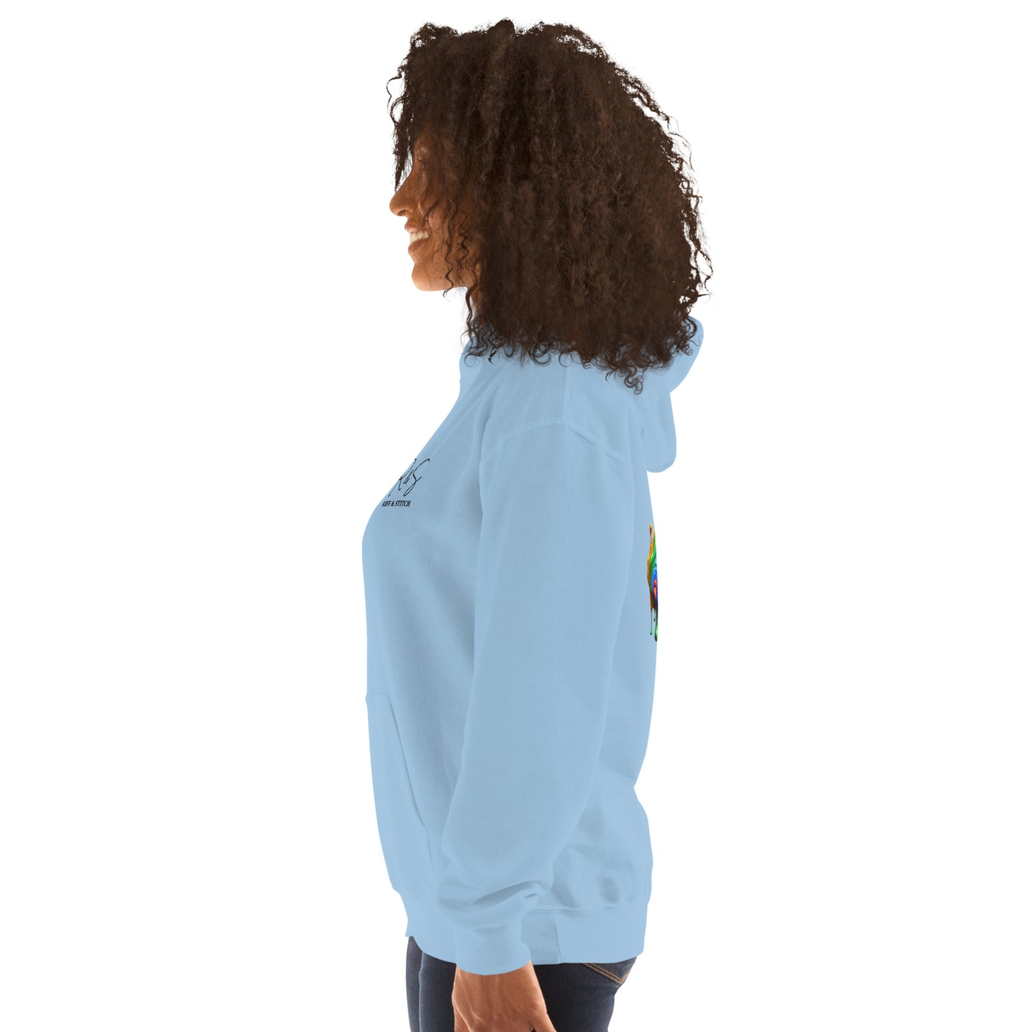 #1 Acoustic Embroidered logo- Melting Collection - Unisex Hoodie