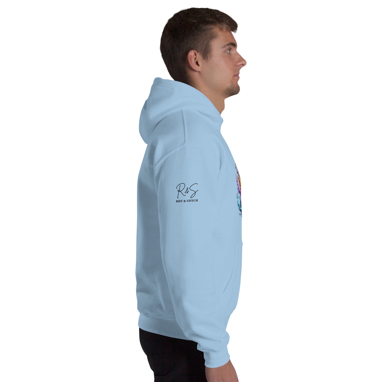 #2 Guitar - Flame Collection - Unisex Hoodie