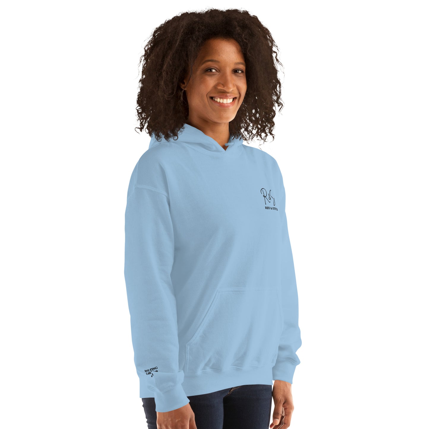 #1 Acoustic Embroidered logo- Melting Collection - Unisex Hoodie