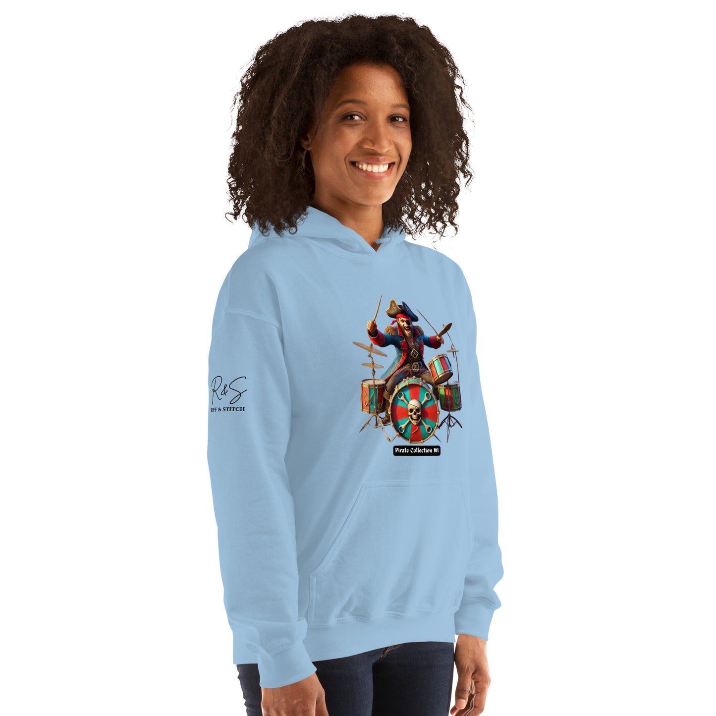 #1 Pirate Collection - Drummer Hoodie