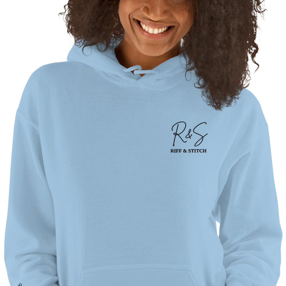 #1 Acoustic Embroidered logo- Melting Collection - Unisex Hoodie