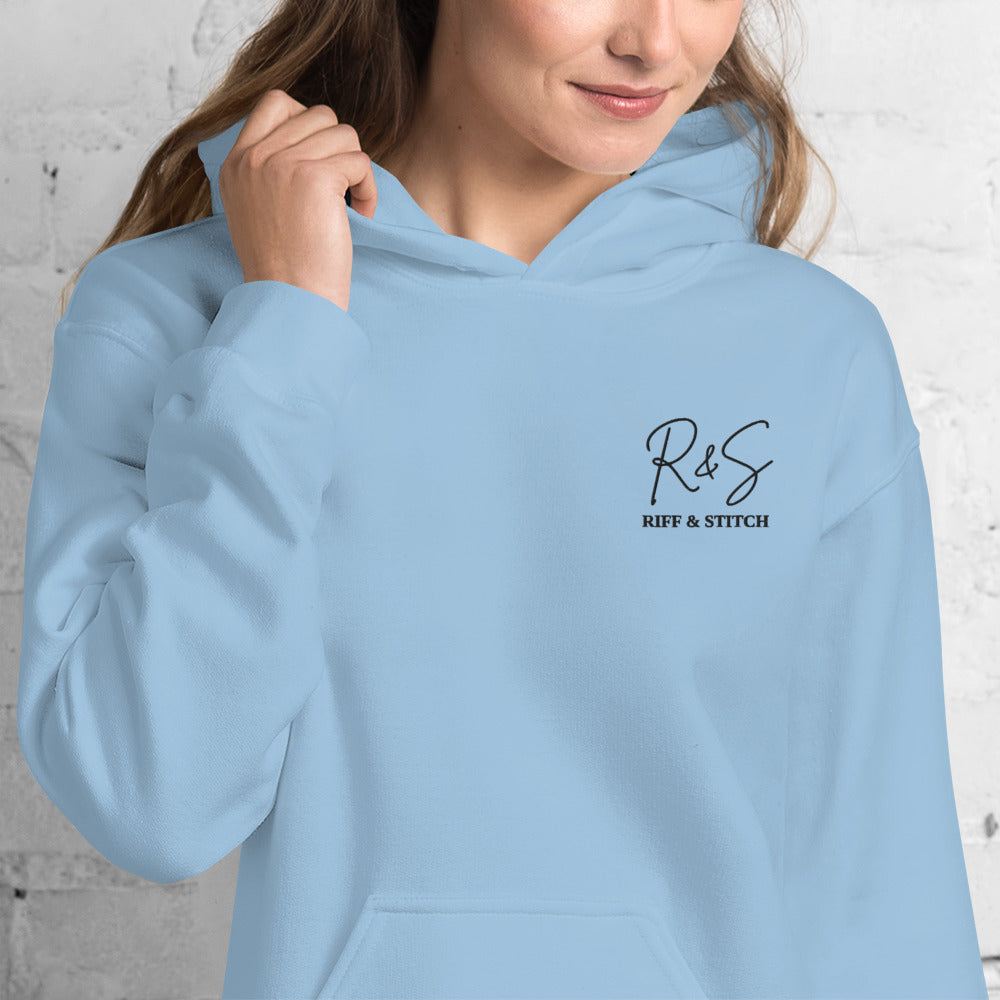 #4 Sitar Embroidered logo- Melting Collection - Unisex Hoodie