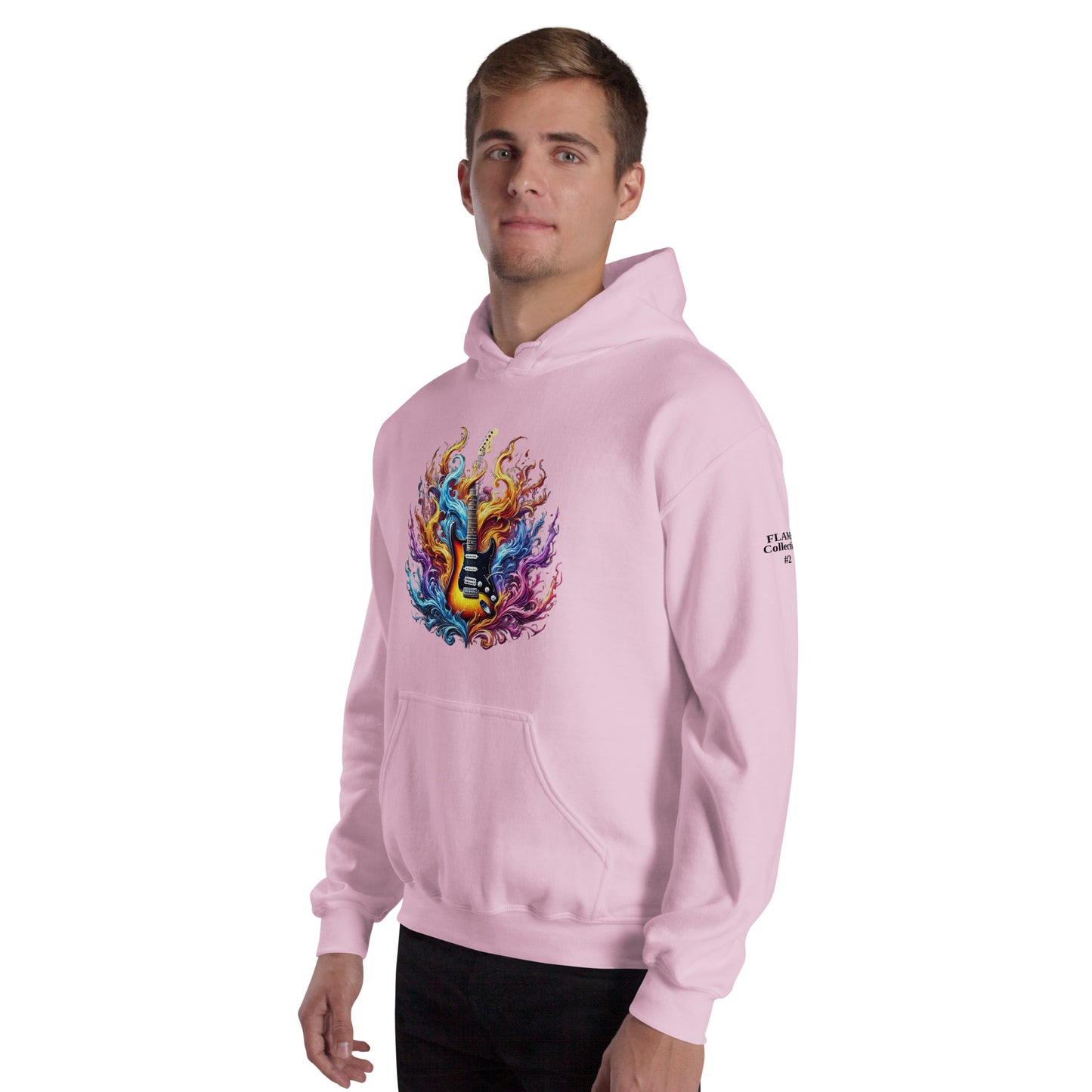#2 Guitar - Flame Collection - Unisex Hoodie