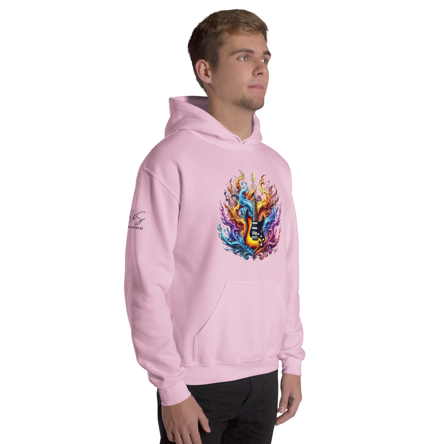 #2 Guitar - Flame Collection - Unisex Hoodie