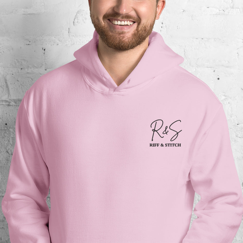 #1 Drums Embroidered logo- Flame Collection - Unisex Hoodie