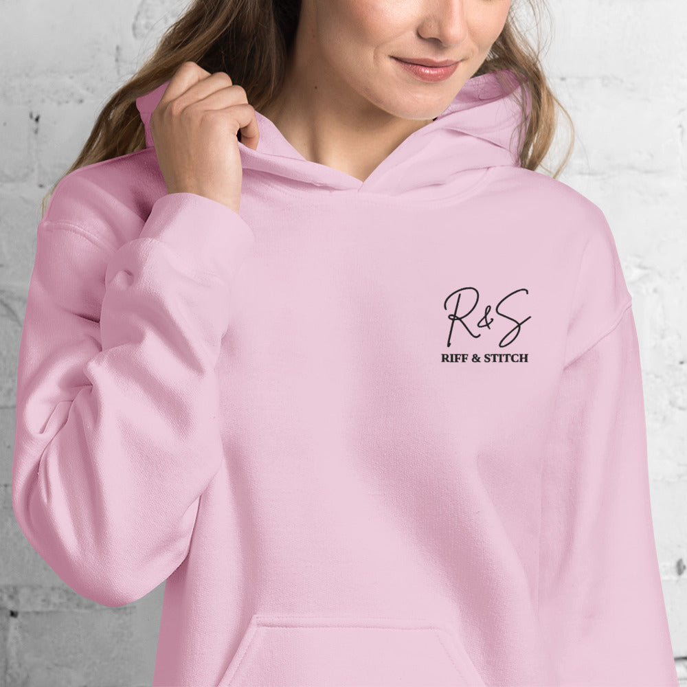 #4 Sitar Embroidered logo- Melting Collection - Unisex Hoodie