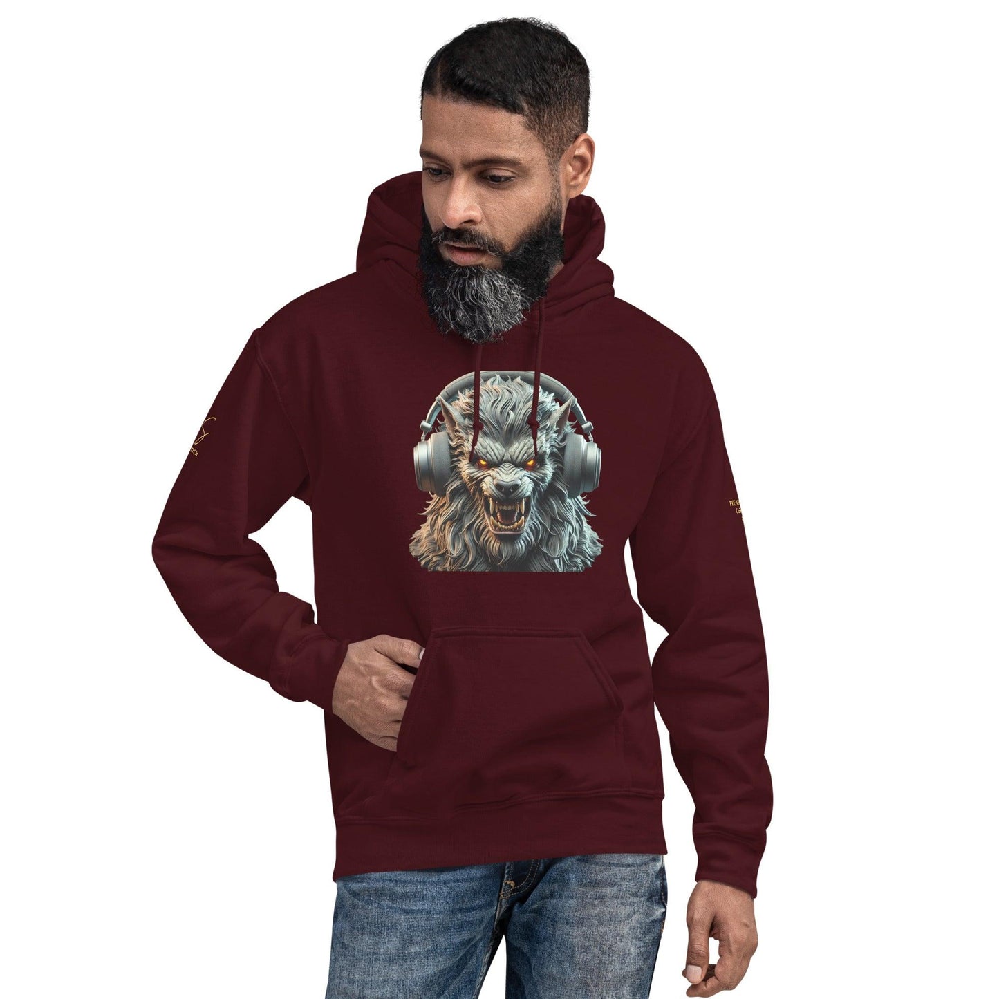 #4 Werewolf - Headphone Collection - Unisex Hoodie