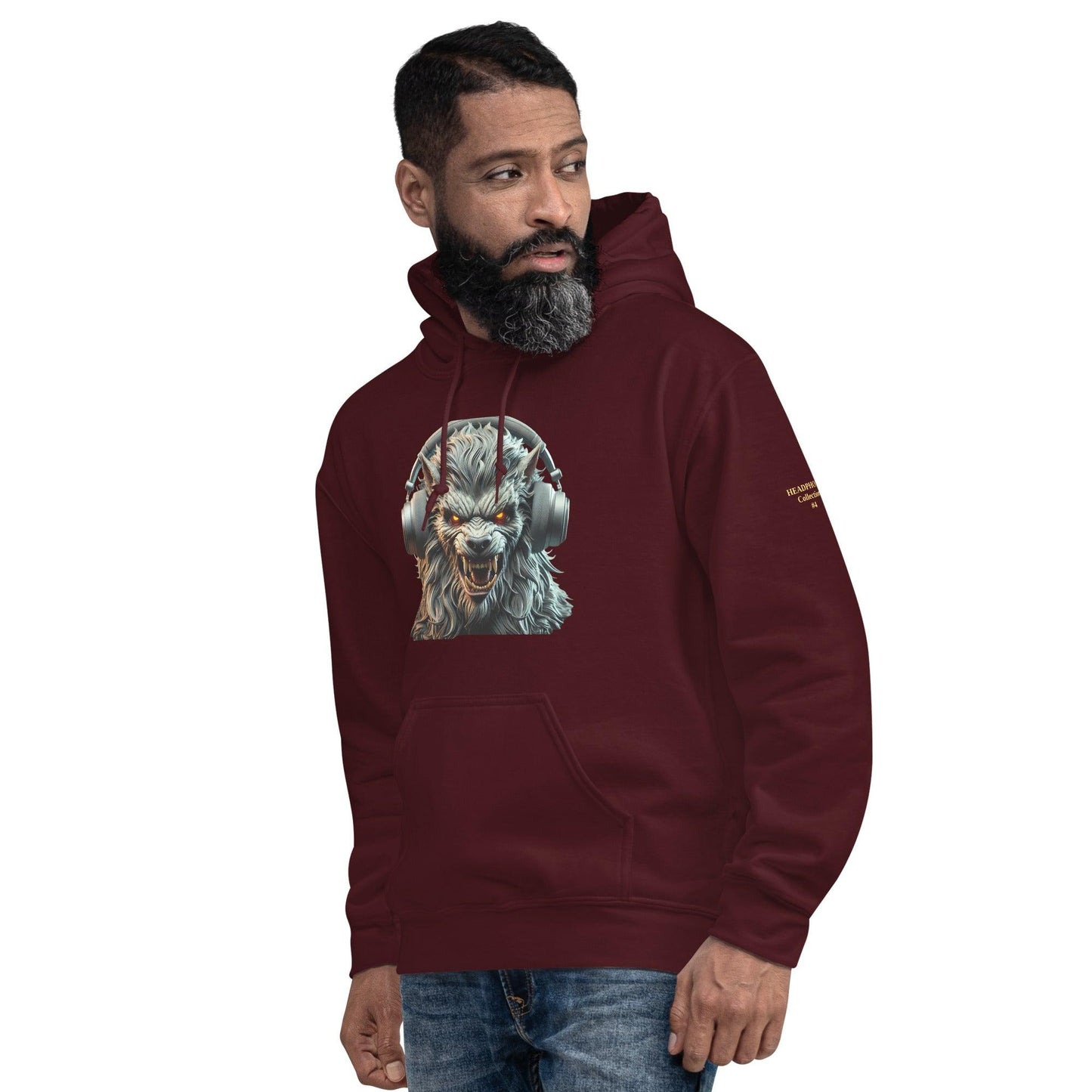 #4 Werewolf - Headphone Collection - Unisex Hoodie