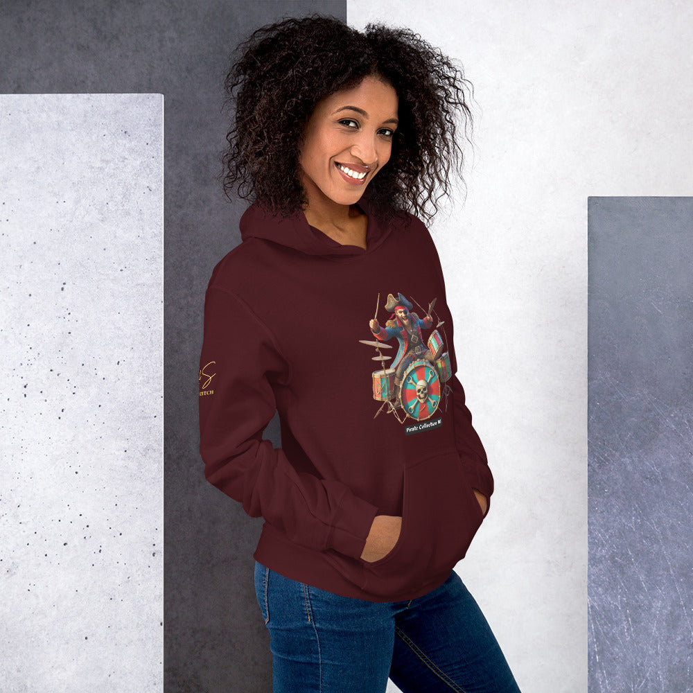 #1 Pirate Collection - Drummer Hoodie