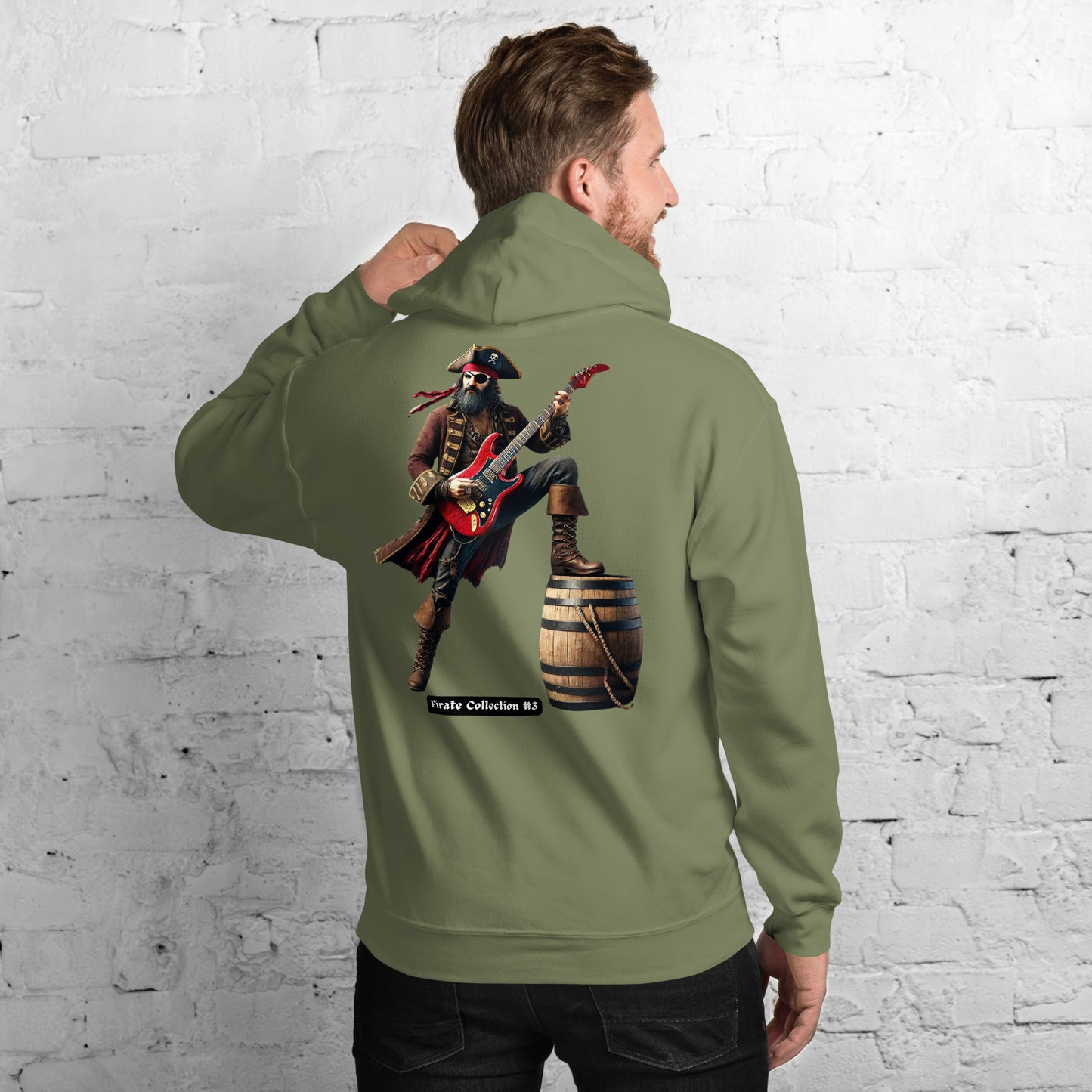 #3 Pirate Collection - Guitarist Hoodie EMB