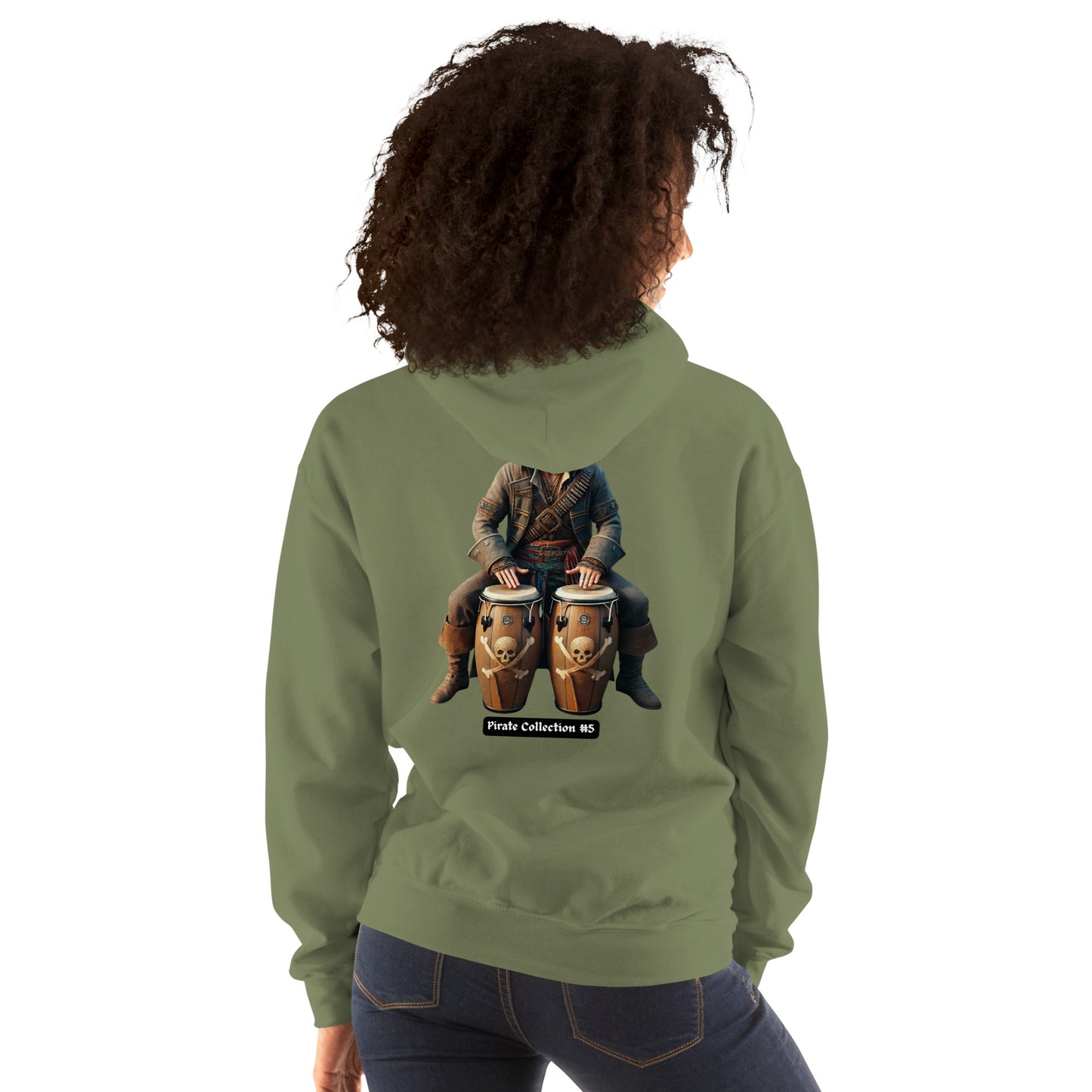 #5 Pirate Collection - Bongos Hoodie EMB