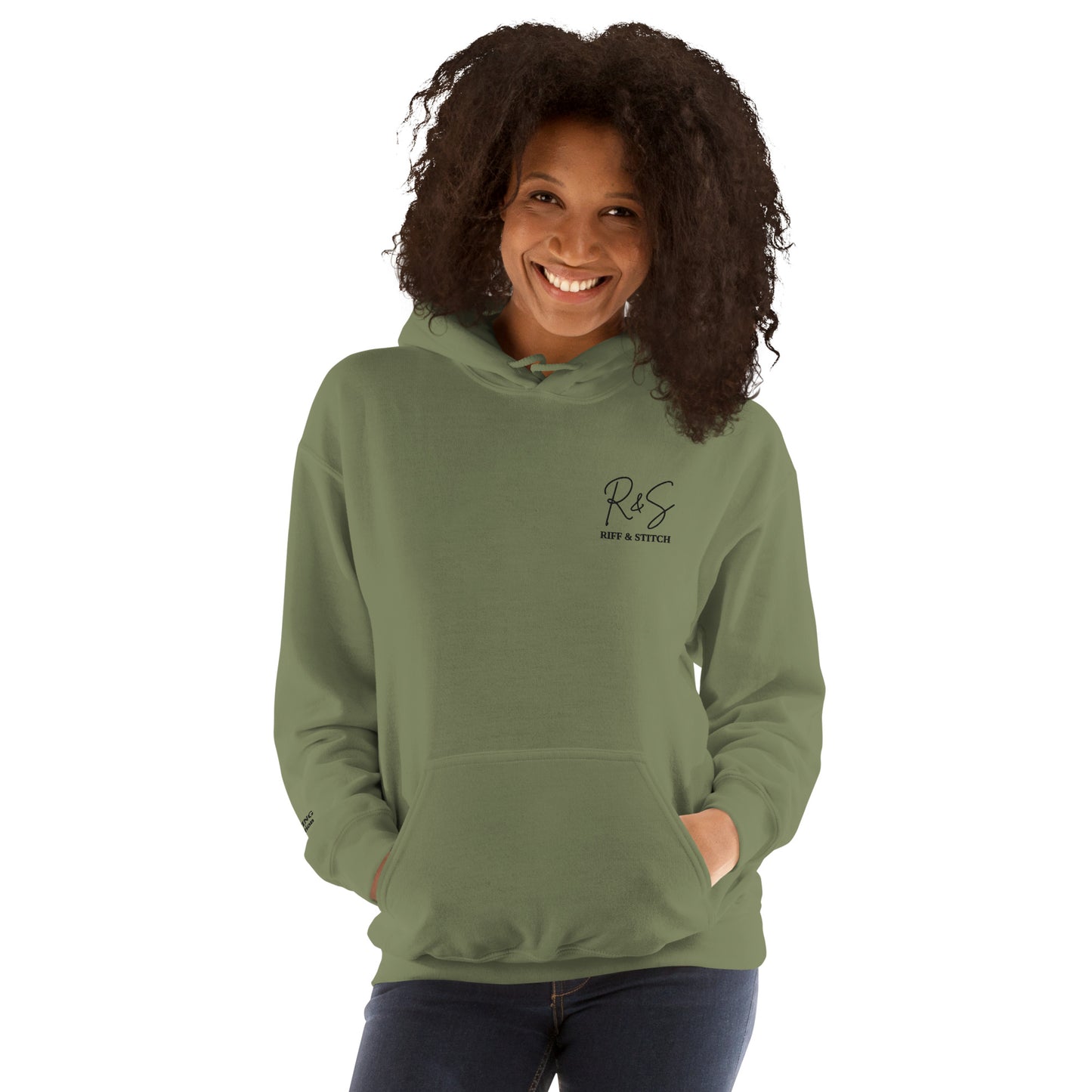 #1 Acoustic Embroidered logo- Melting Collection - Unisex Hoodie