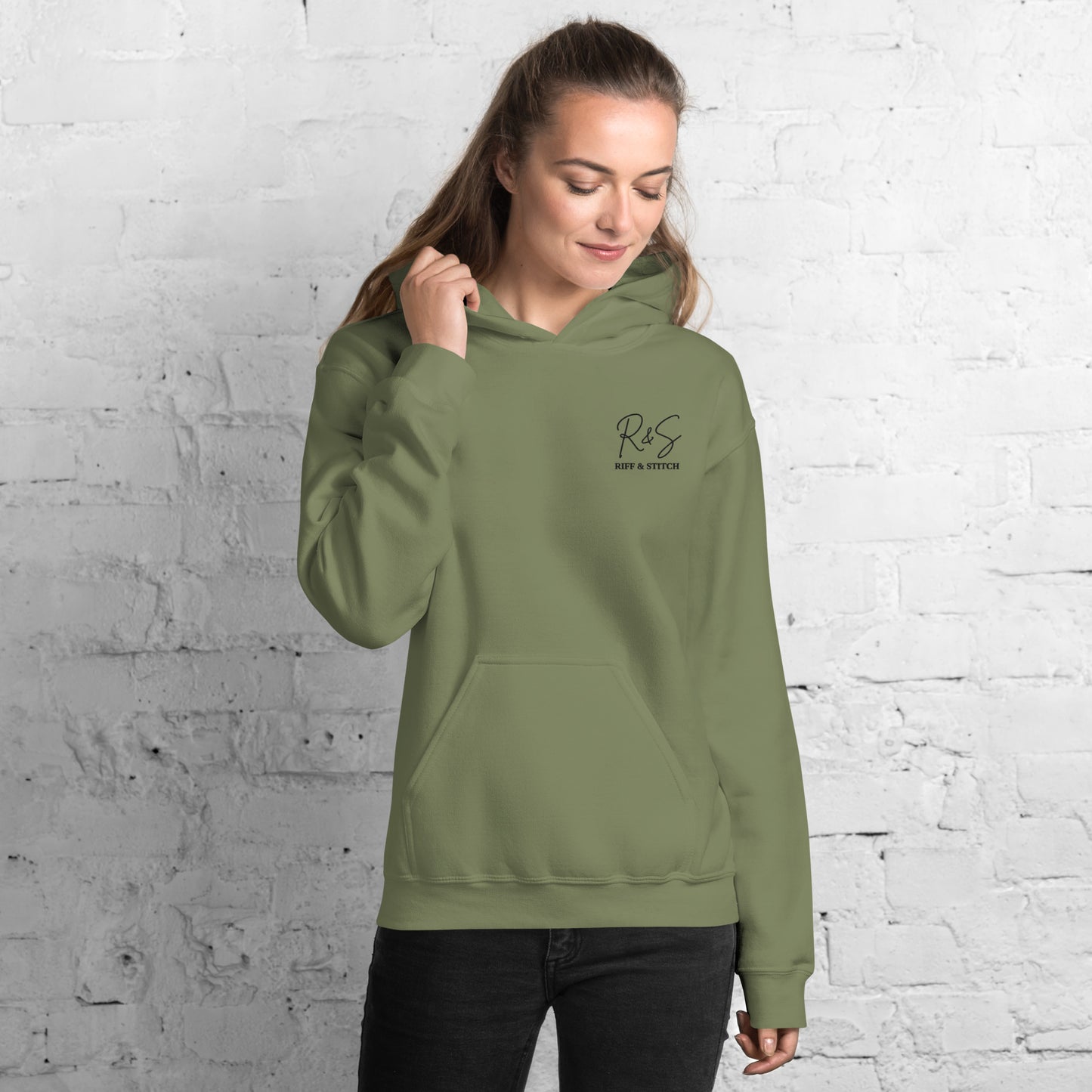 #4 Sitar Embroidered logo- Melting Collection - Unisex Hoodie