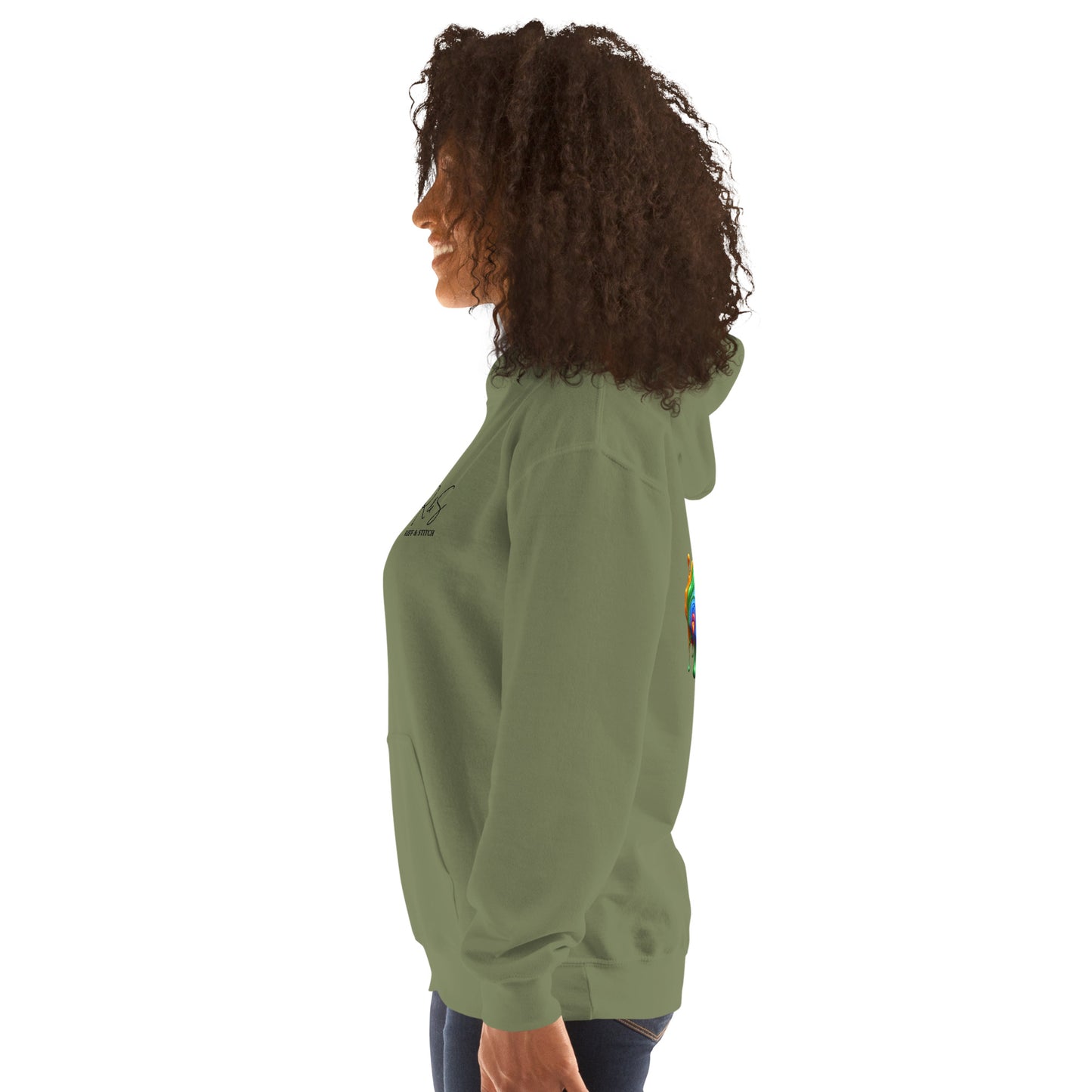 #1 Acoustic Embroidered logo- Melting Collection - Unisex Hoodie