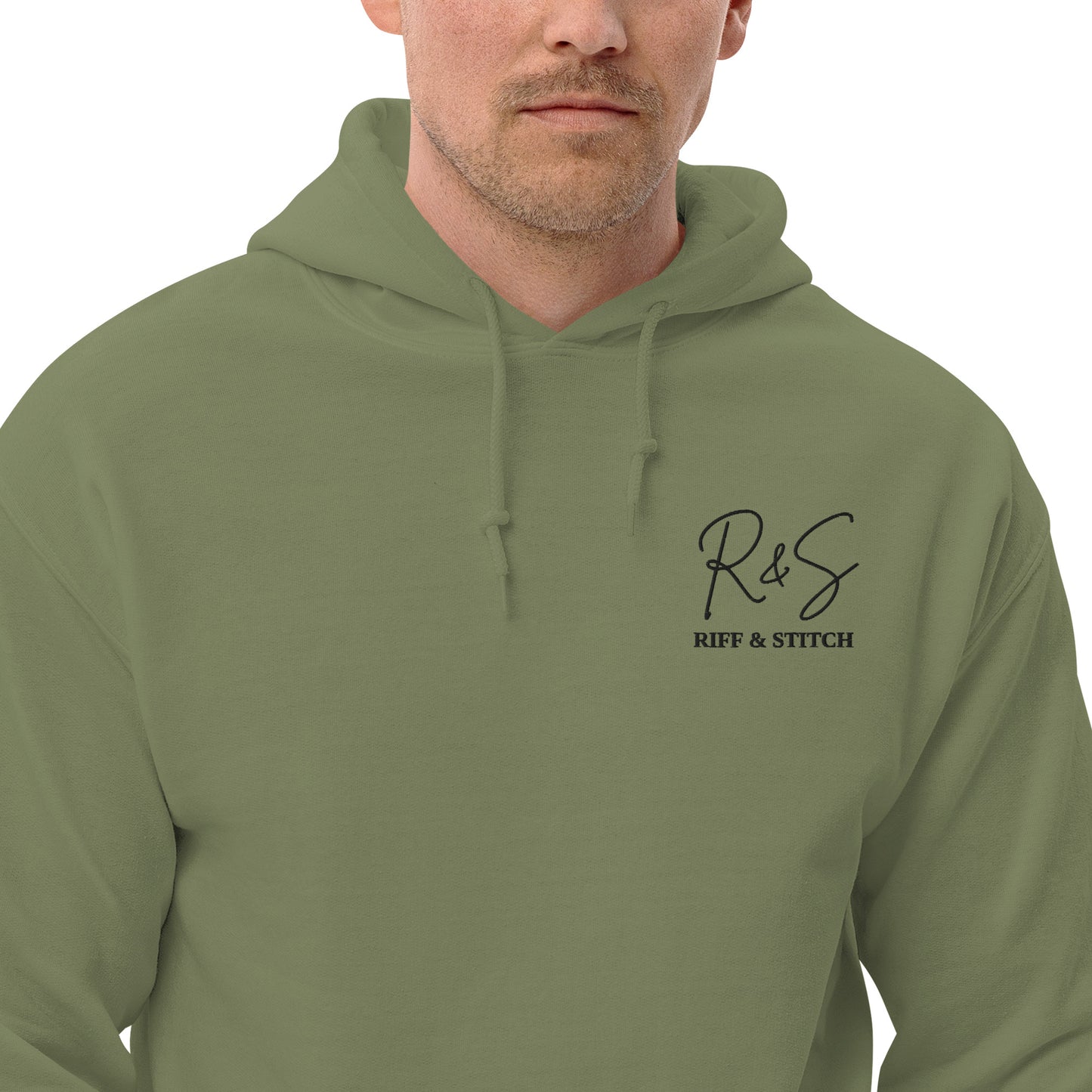 #4 Mic Embroidered logo- Flame Collection - Unisex Hoodie