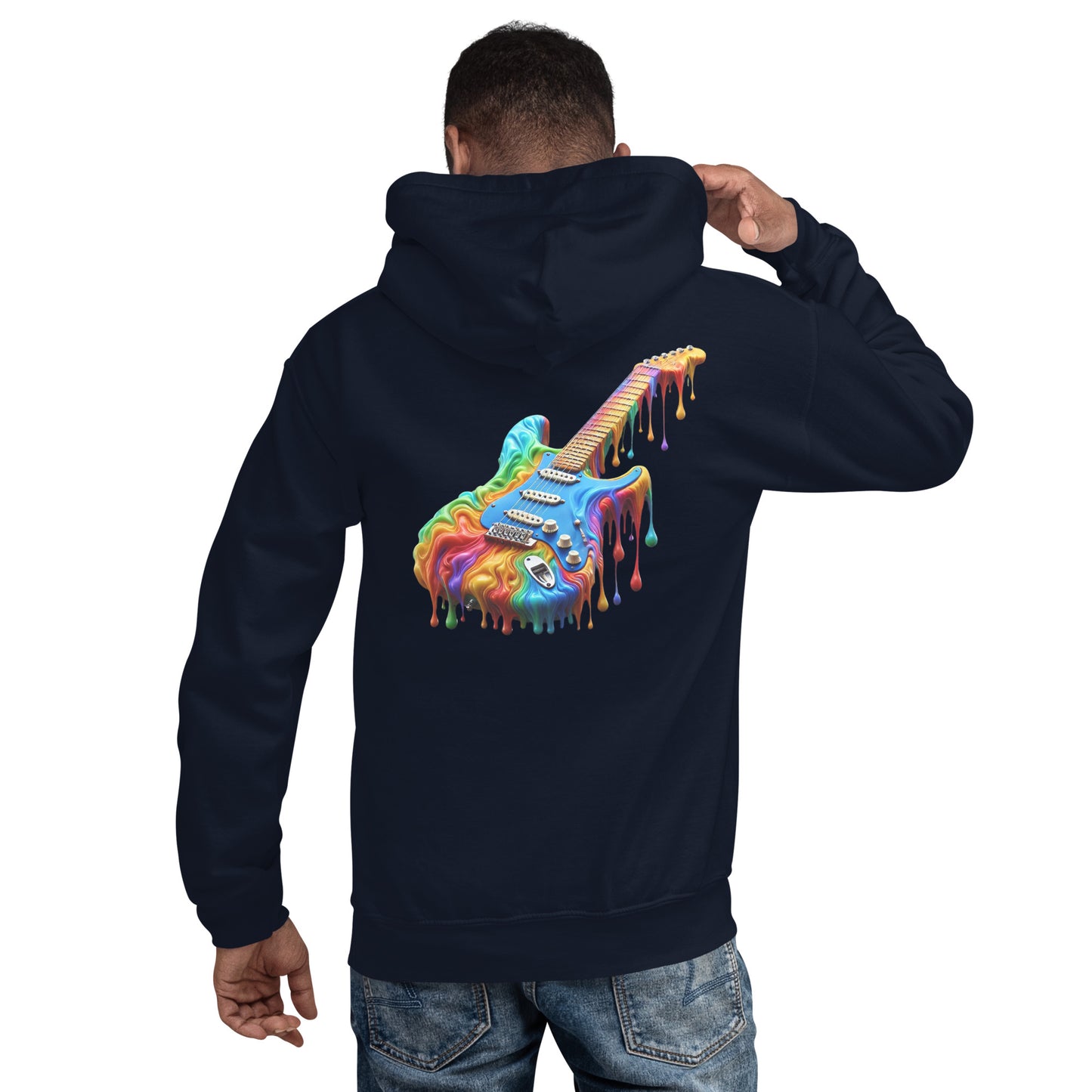 #2 Electric Embroidered logo- Melting Collection - Unisex Hoodie