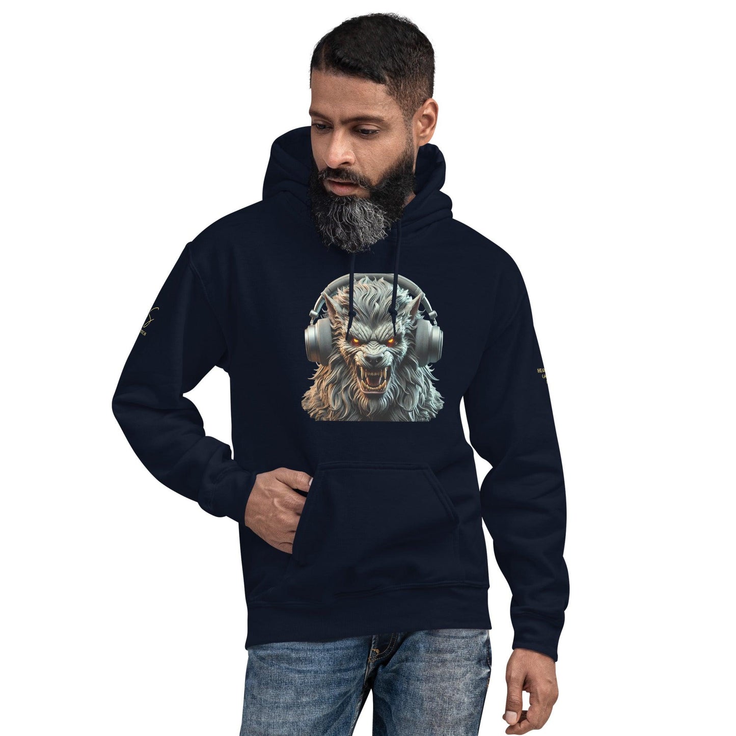 #4 Werewolf - Headphone Collection - Unisex Hoodie