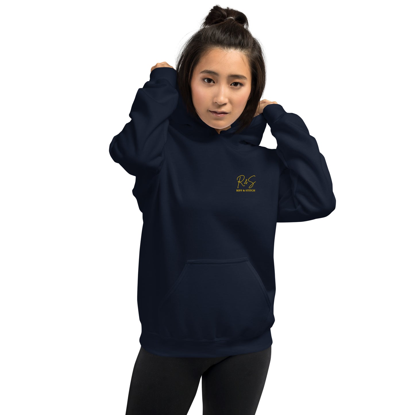 #1 Drums Embroidered logo- Flame Collection - Unisex Hoodie