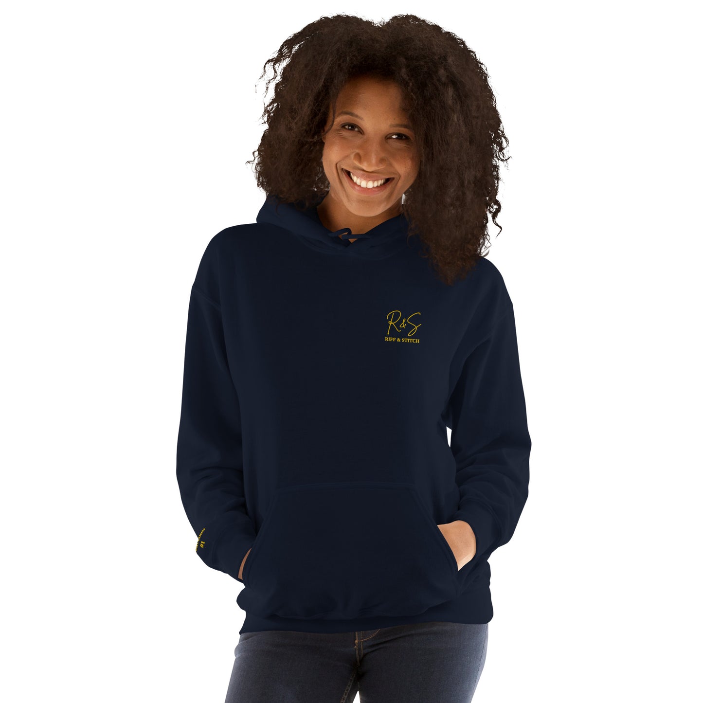 #1 Acoustic Embroidered logo- Melting Collection - Unisex Hoodie