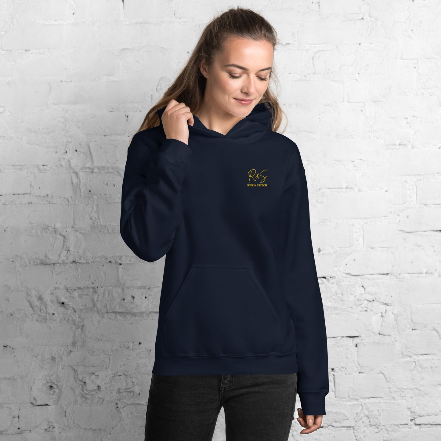 #4 Sitar Embroidered logo- Melting Collection - Unisex Hoodie