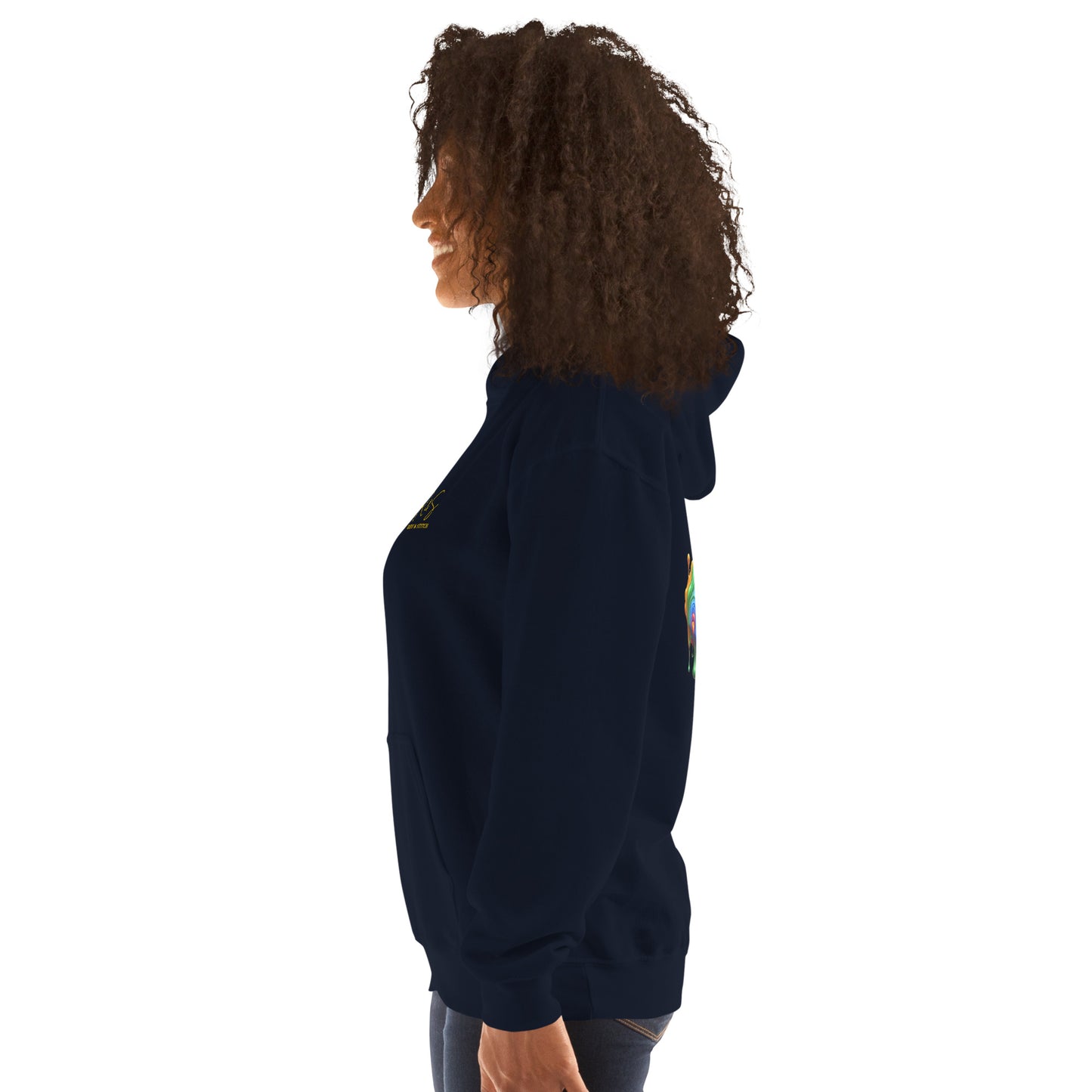 #1 Acoustic Embroidered logo- Melting Collection - Unisex Hoodie