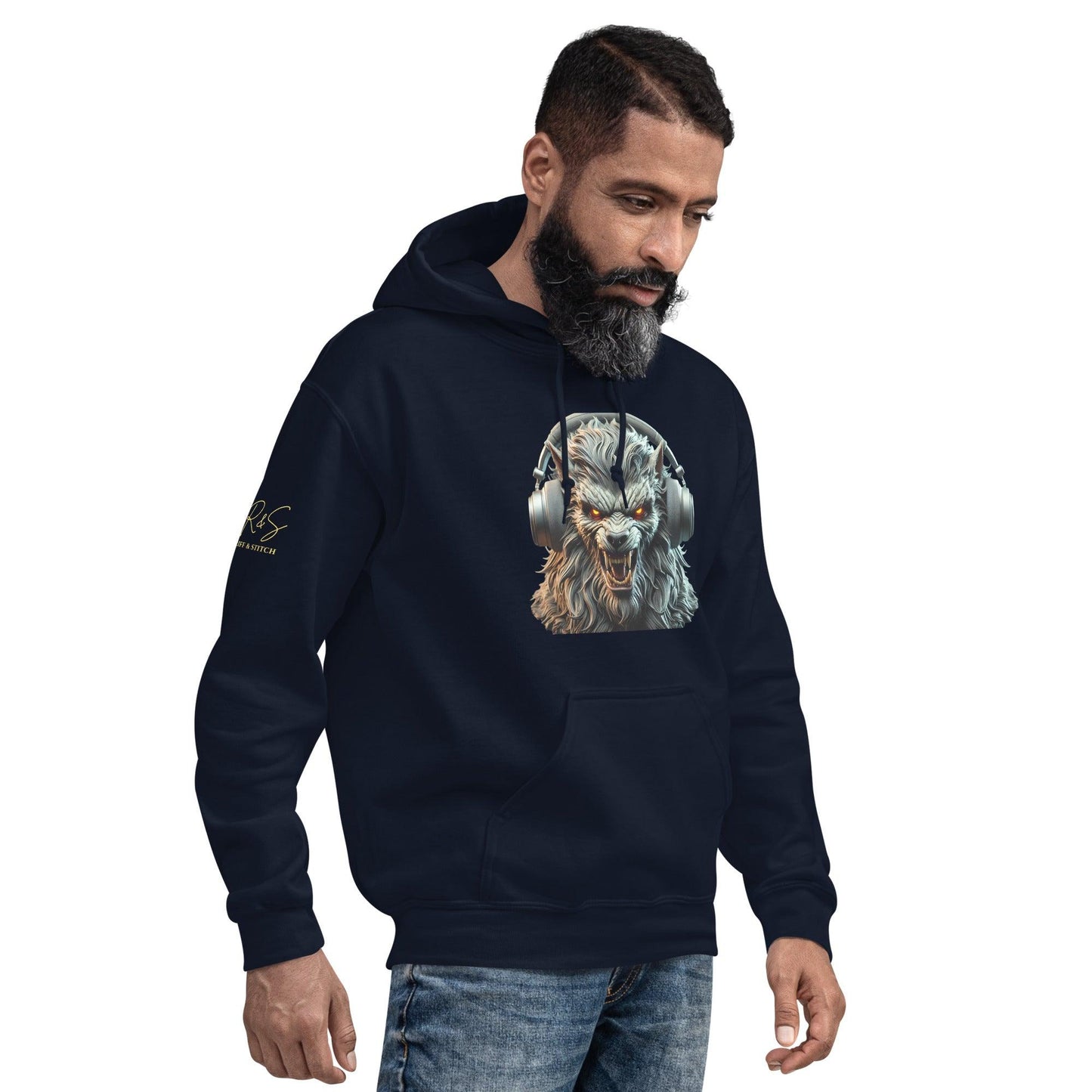 #4 Werewolf - Headphone Collection - Unisex Hoodie